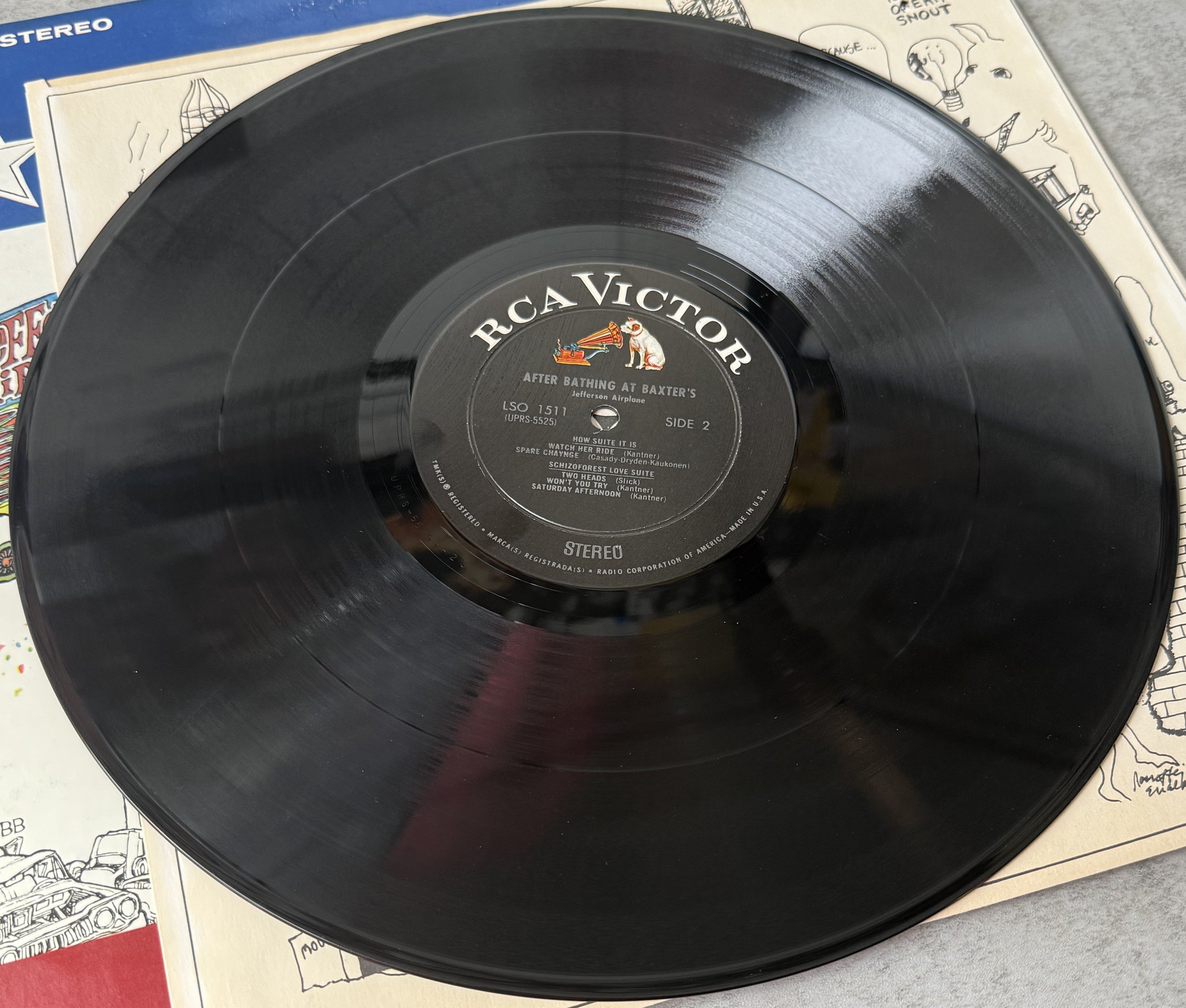 Jefferson Airplane - After Bathing At Baxter's 1967 US 1st Press (Indy) VG++