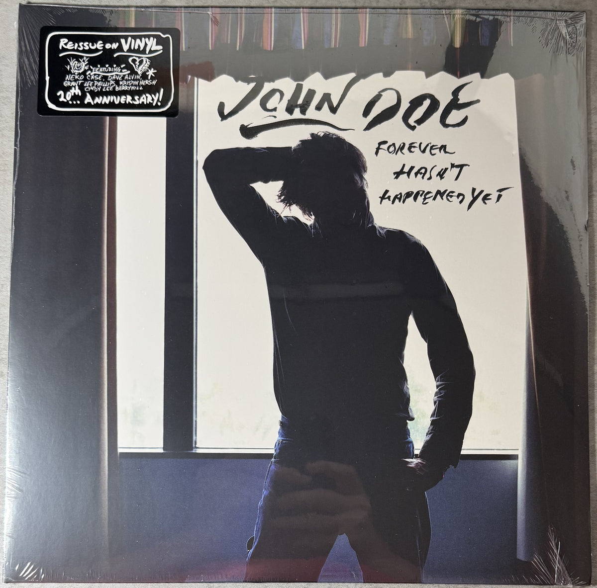 John Doe Forever Hasn't Happened Yet 20th Ann Teal Vinyl Sealed New Limited Edition 500