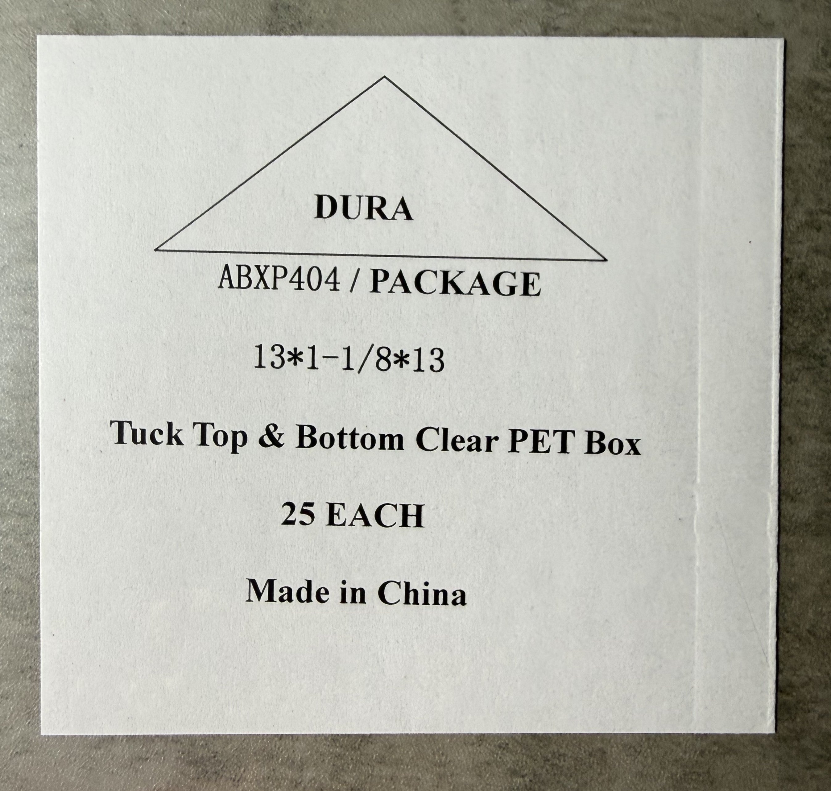 Vinyl Album BOX SET Plastic Protective Cases 13" x 13" x 1.125" (standard size)