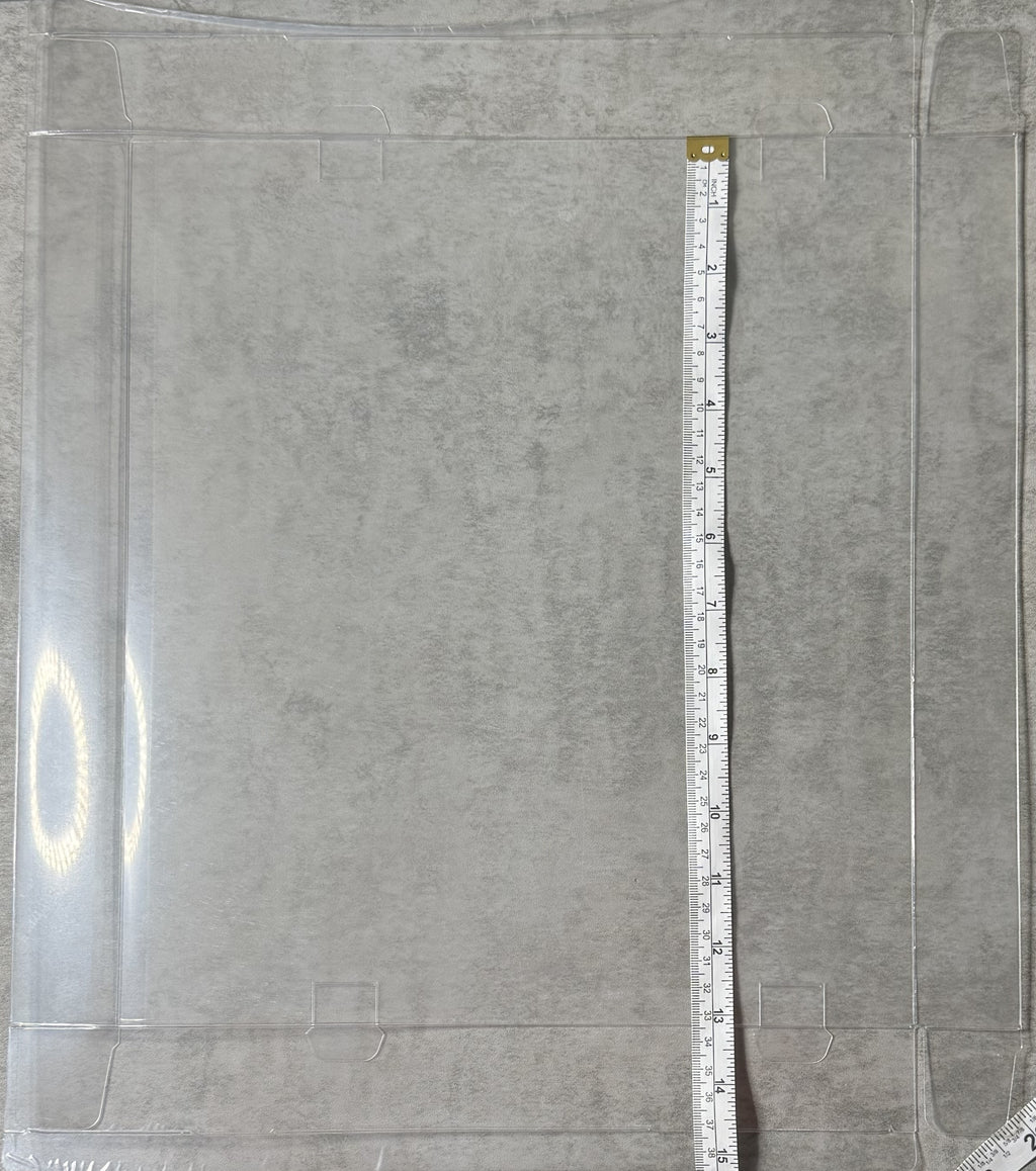 Vinyl Album BOX SET Plastic Protective Cases 13" x 13" x 1 7/16" (thicker size)