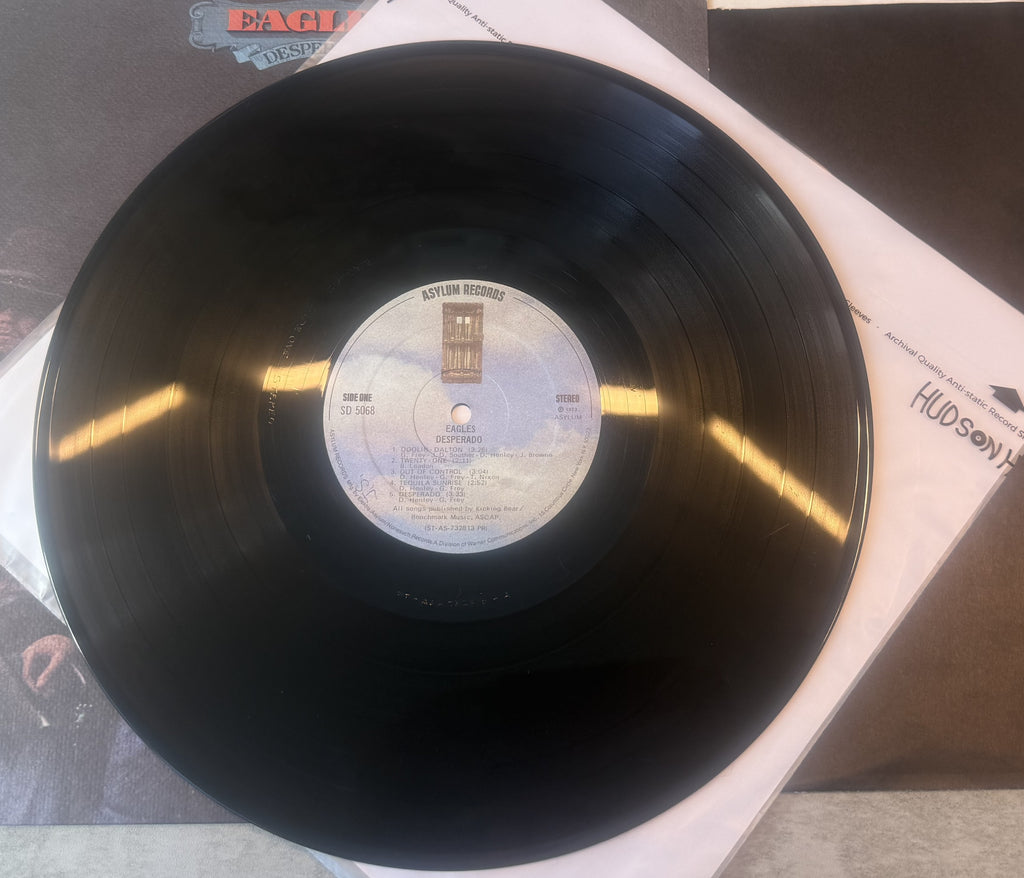Eagles - Desperado 1973 US 1st Press SD 5068 Strong VG+/VG+ Textured Sleeve