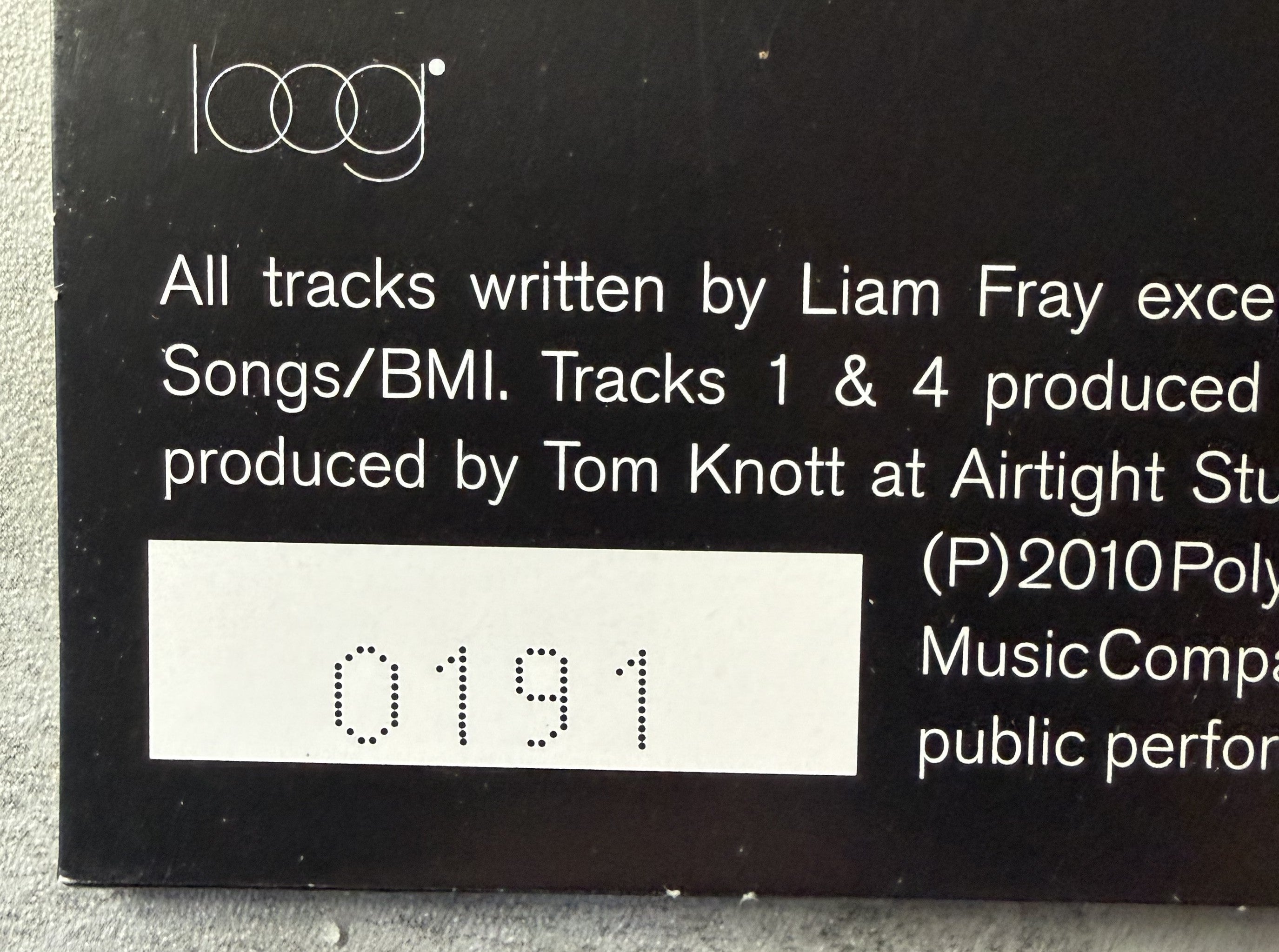 AUTOGRAPHED The Courteeners - Electric Lick - NM/NM 2010 UK Import Ltd Edtn #191