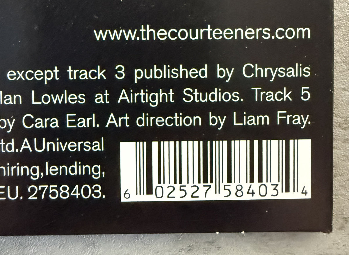 AUTOGRAPHED The Courteeners - Electric Lick - NM/NM 2010 UK Import Limited Edition #191