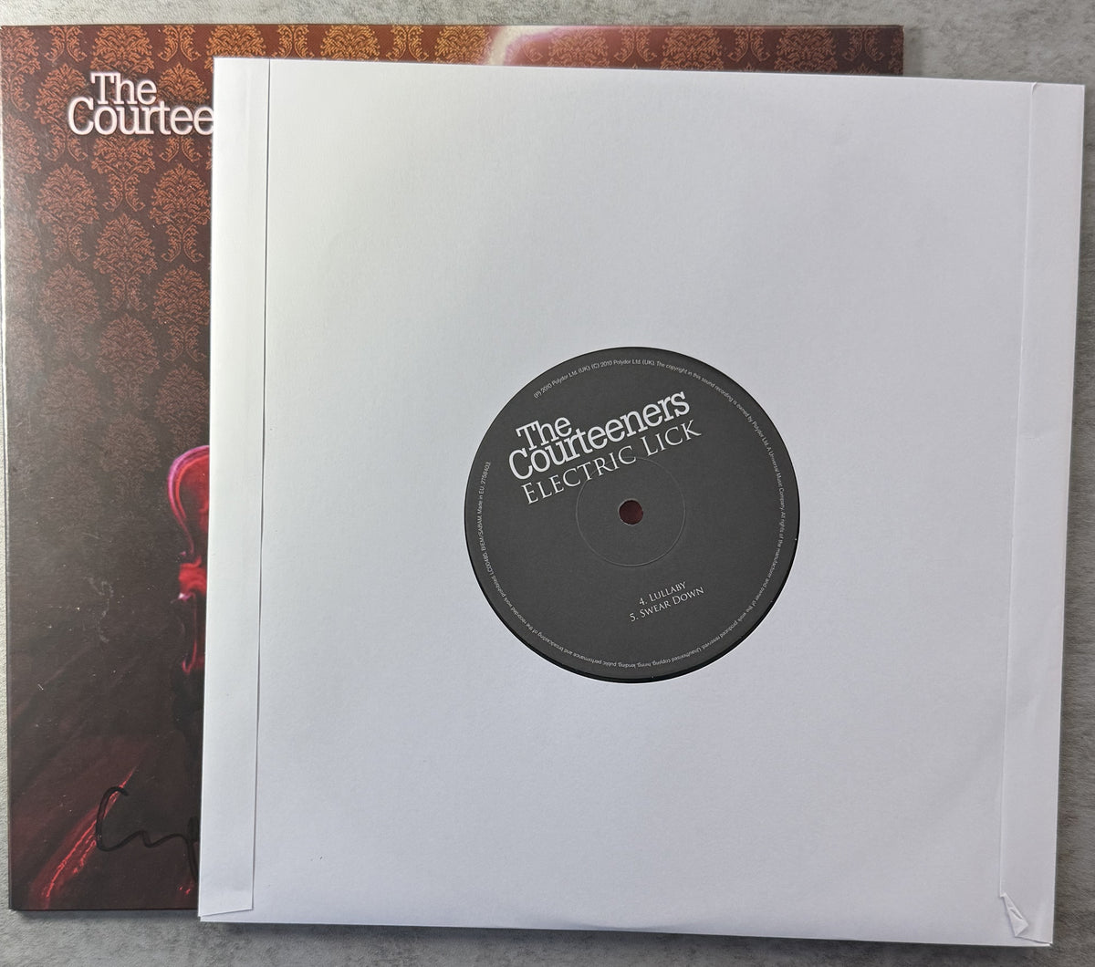 AUTOGRAPHED The Courteeners - Electric Lick - NM/NM 2010 UK Import Limited Edition #191