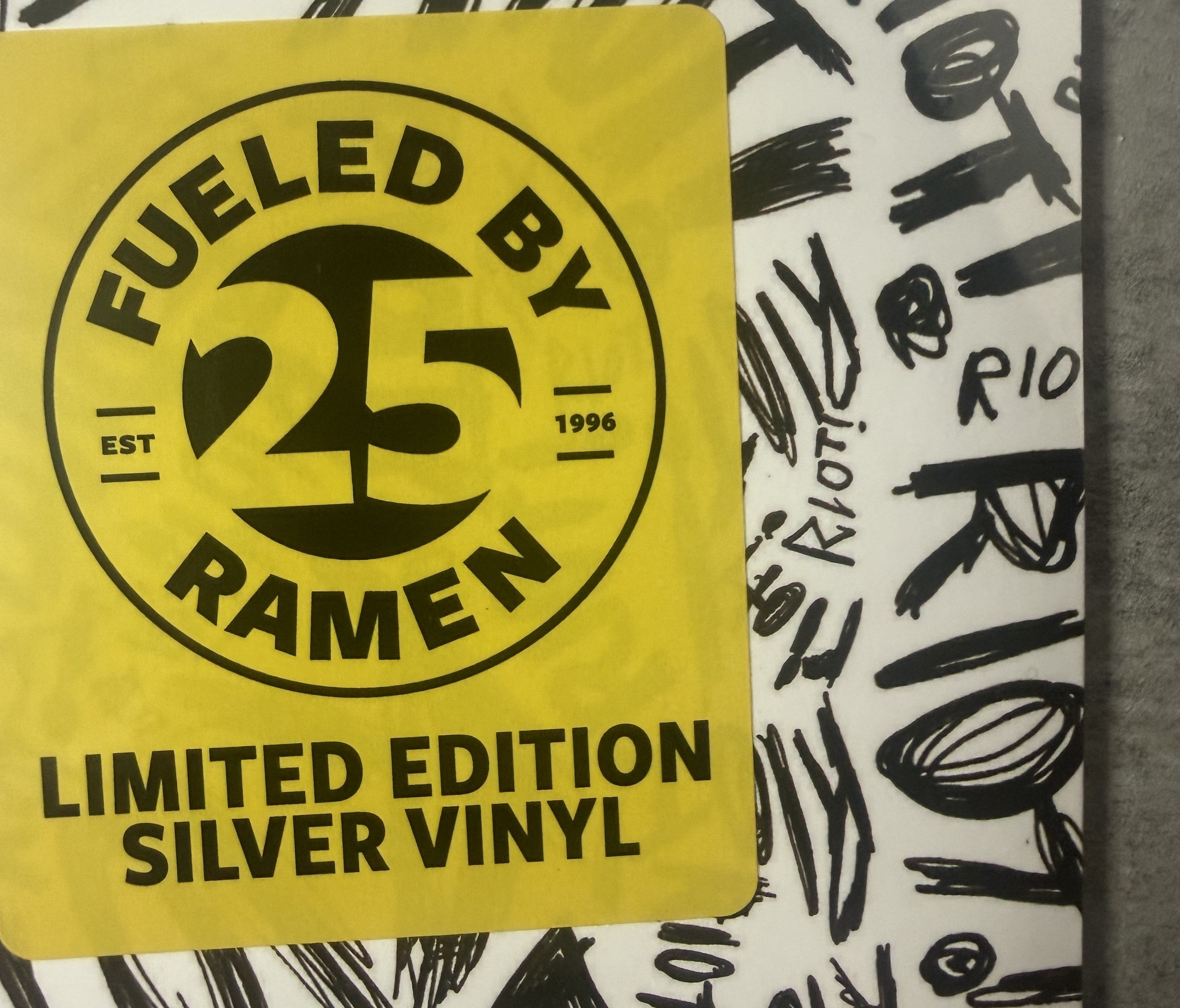 Paramore - RIOT! - SEALED/NM FBR 25th Anniversary Ltd Edtn Silver Vinyl