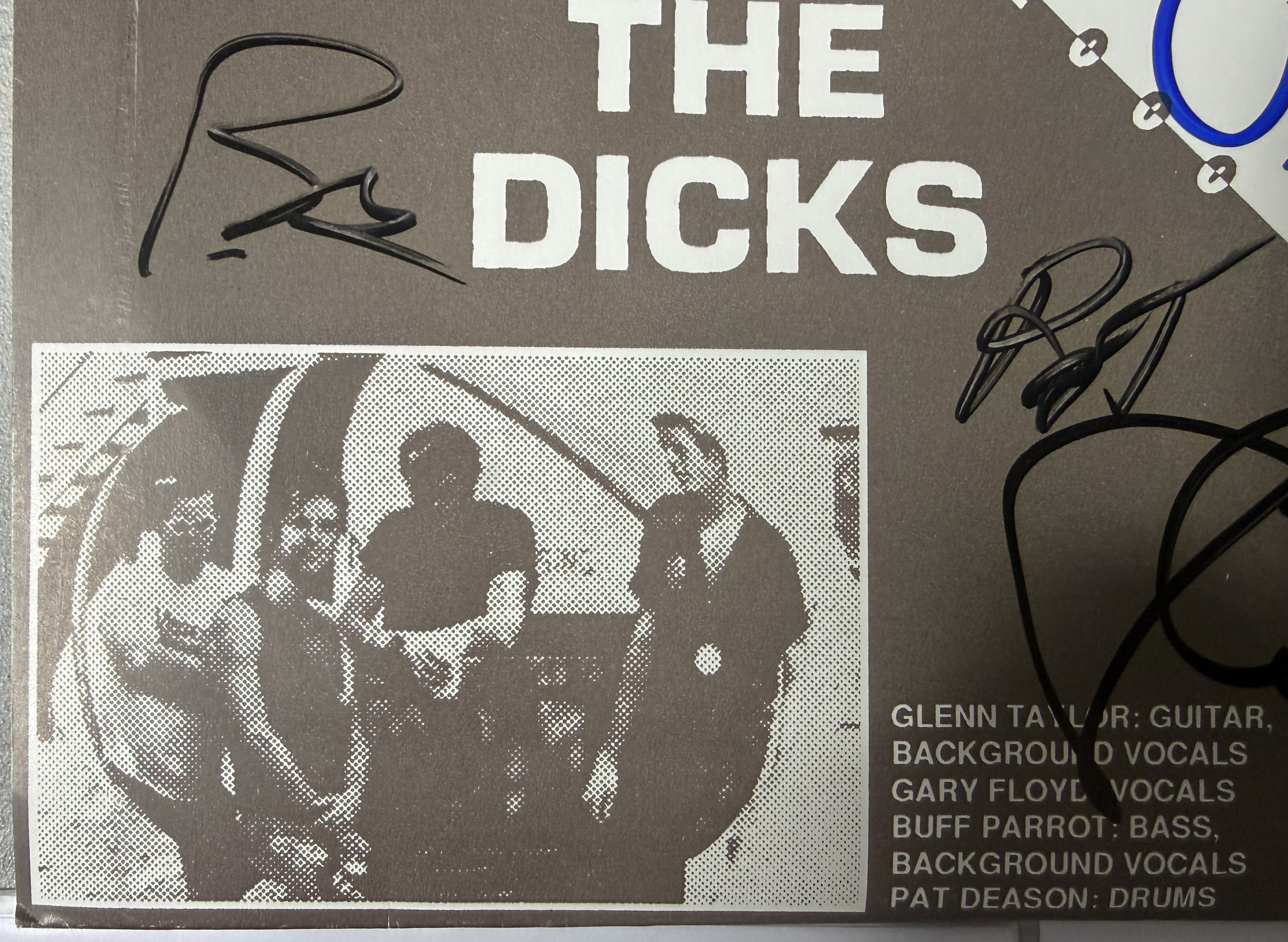 AUTOGRAPHED Big Boys And The Dicks Recorded Live At Raul's Club - 1992 NM/EX