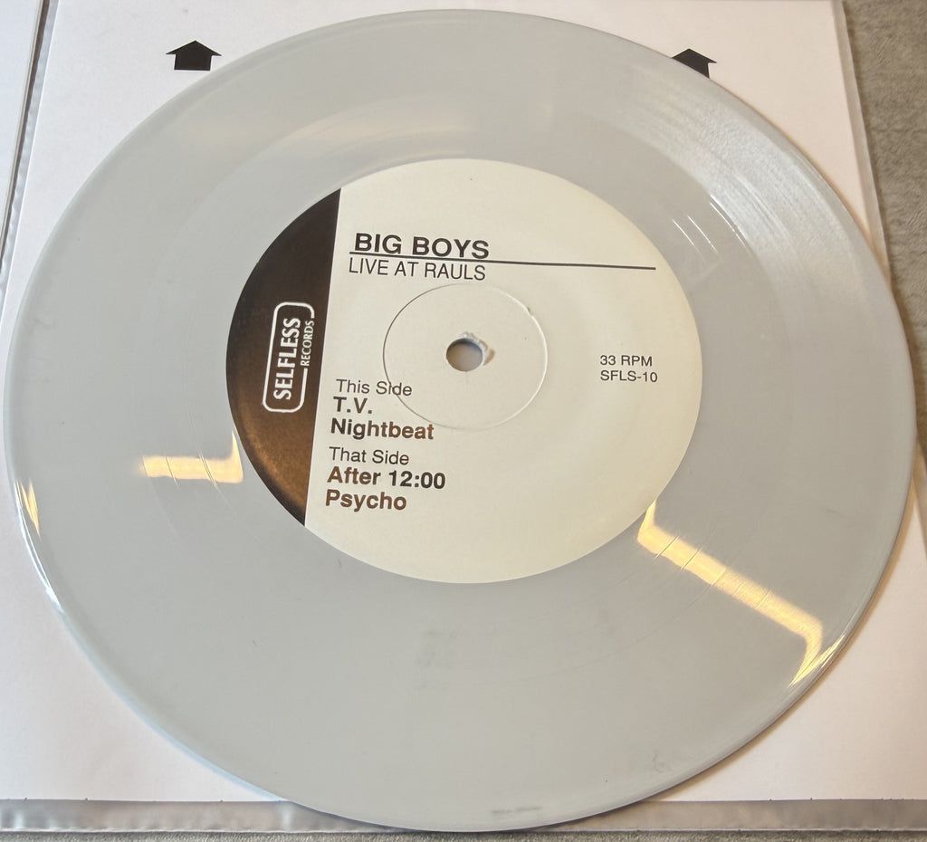 AUTOGRAPHED Big Boys And The Dicks Recorded Live At Raul's Club - 1992 NM/EX