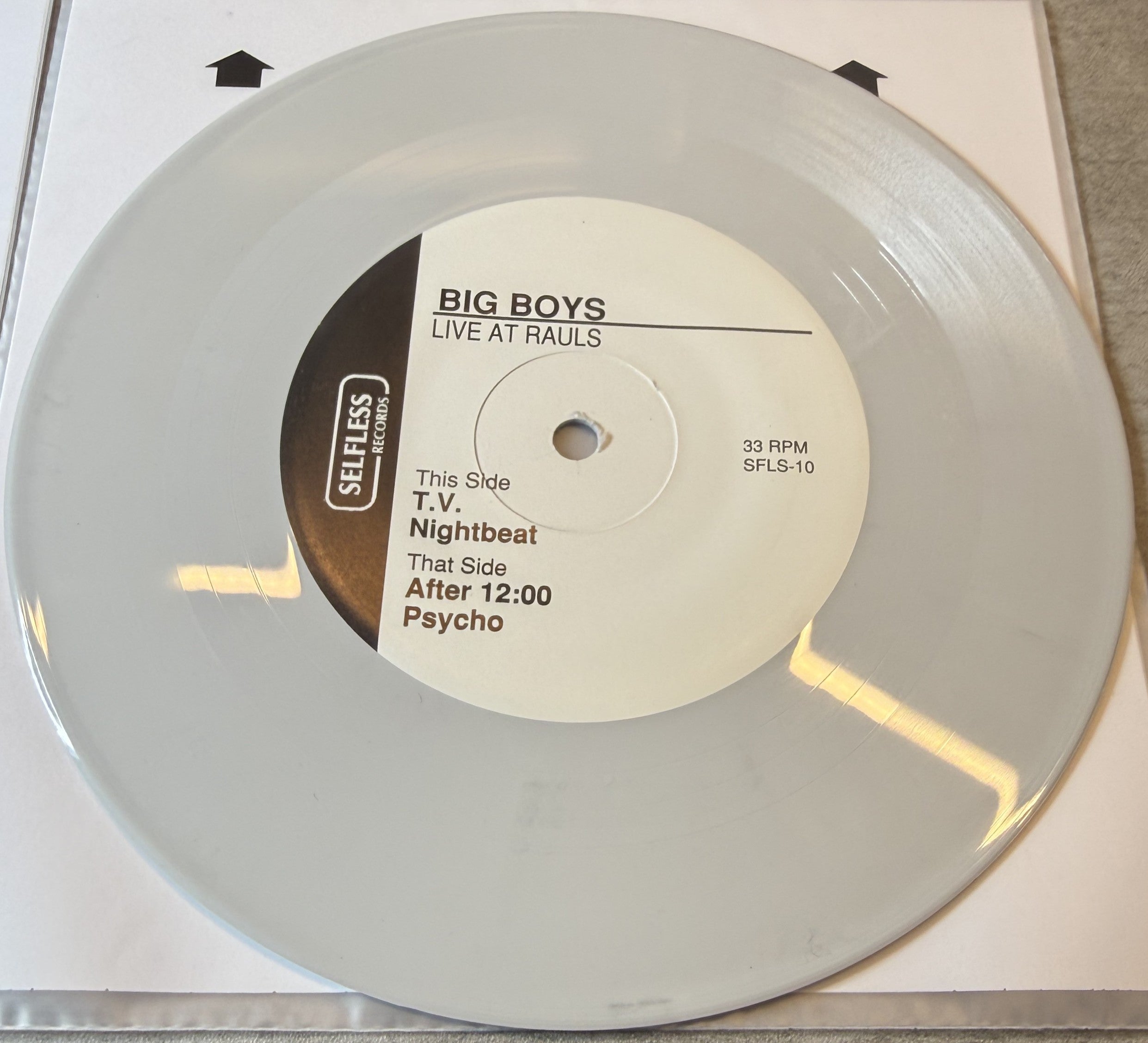 AUTOGRAPHED Big Boys And The Dicks Recorded Live At Raul's Club - 1992 NM/EX