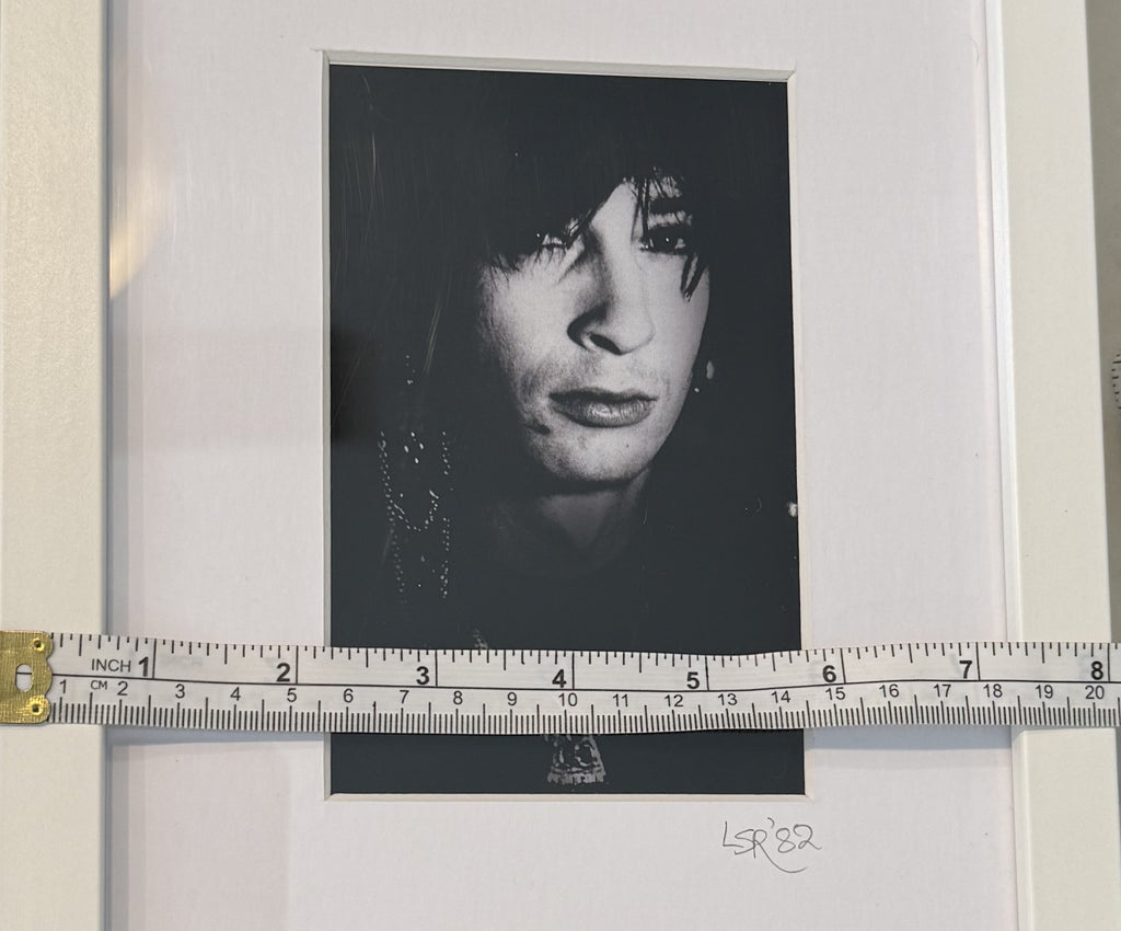 Framed Photography - Signed by Dr. Lynda S. Robertson - Punk/Post-Punk 1980s