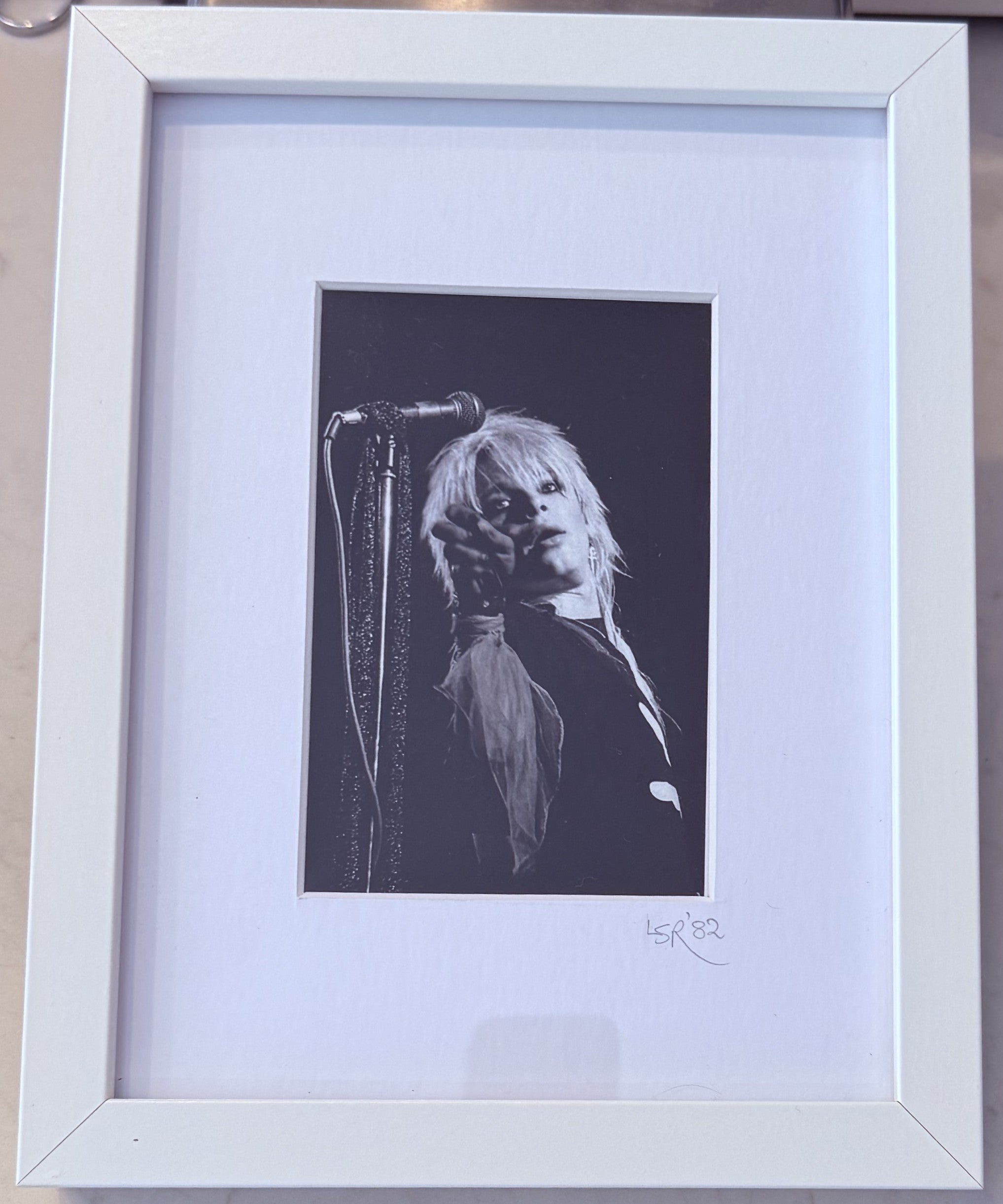Framed Photography - Signed by Dr. Lynda S. Robertson - Punk/Post-Punk 1980s