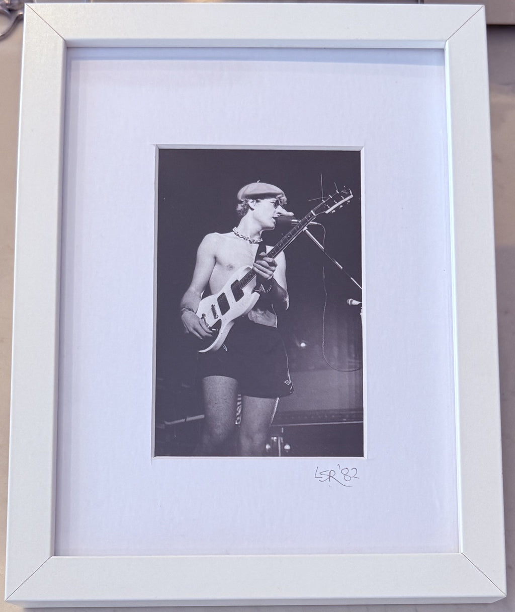 Framed Photography - Signed by Dr. Lynda S. Robertson - Punk/Post-Punk 1980s