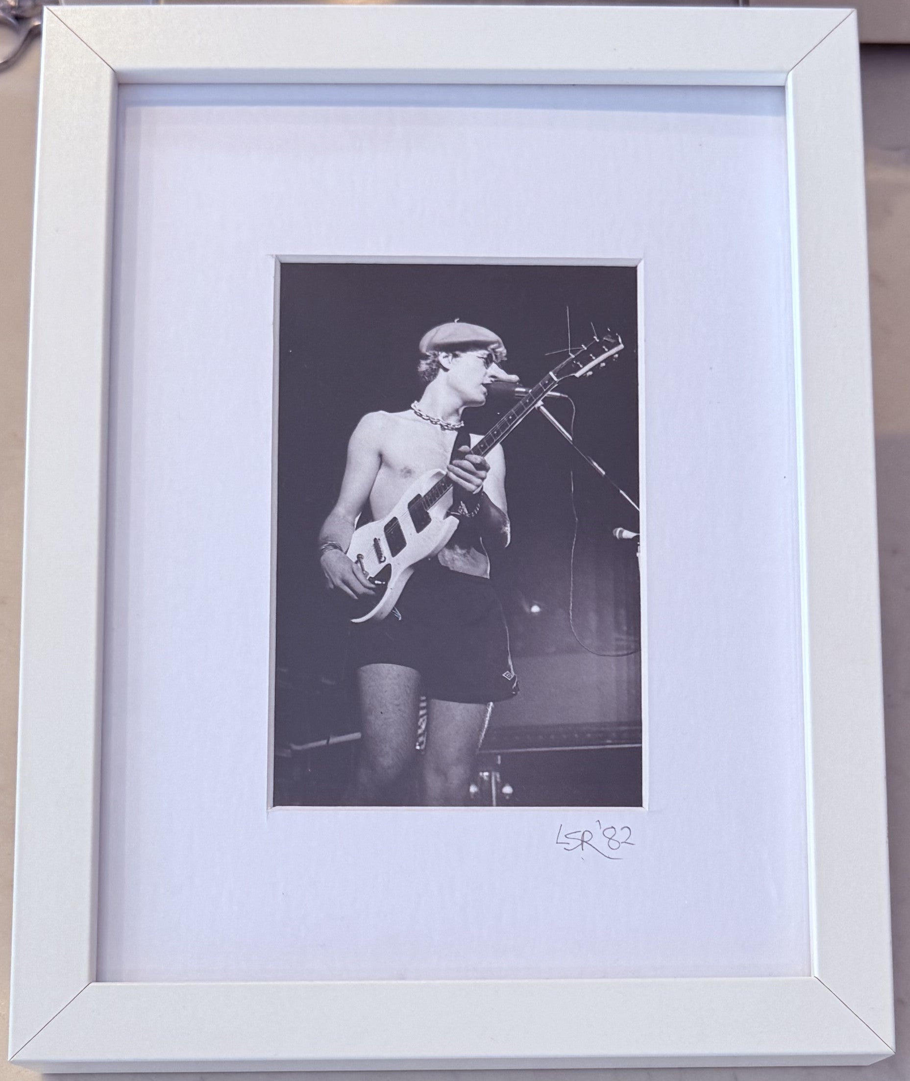 Framed Photography - Signed by Dr. Lynda S. Robertson - Punk/Post-Punk 1980s