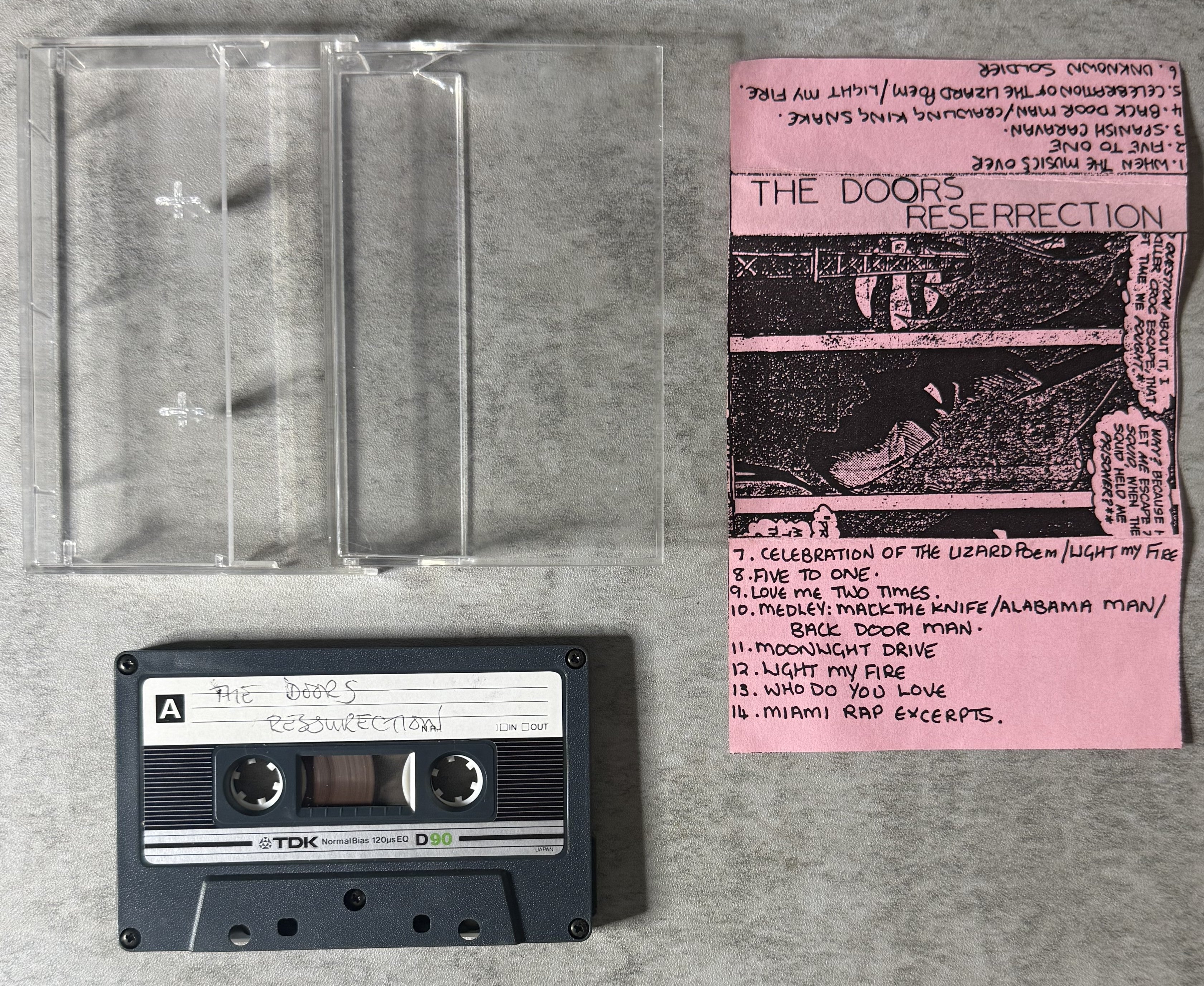Doors - Greatest Hits + 6 More Cassettes Imports 1960s Psychedelic Jim Morrison