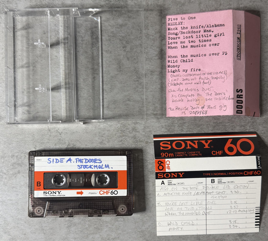 Doors - Greatest Hits + 6 More Cassettes Imports 1960s Psychedelic Jim Morrison