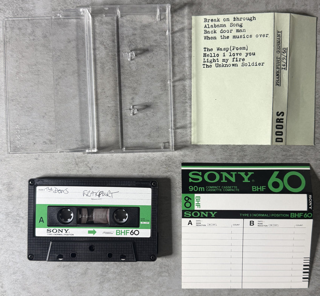 Doors - Greatest Hits + 6 More Cassettes Imports 1960s Psychedelic Jim Morrison