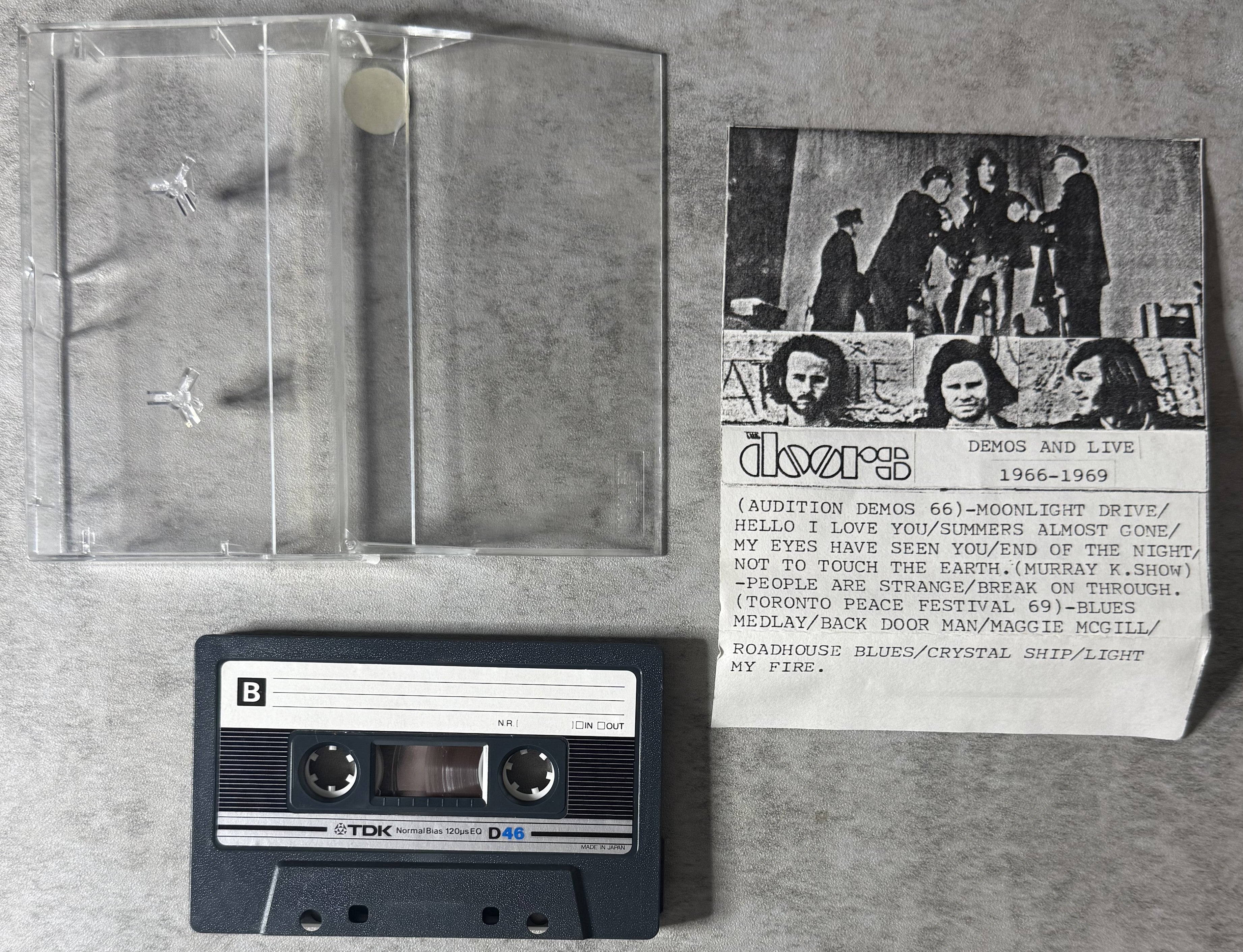Doors - Greatest Hits + 6 More Cassettes Imports 1960s Psychedelic Jim Morrison