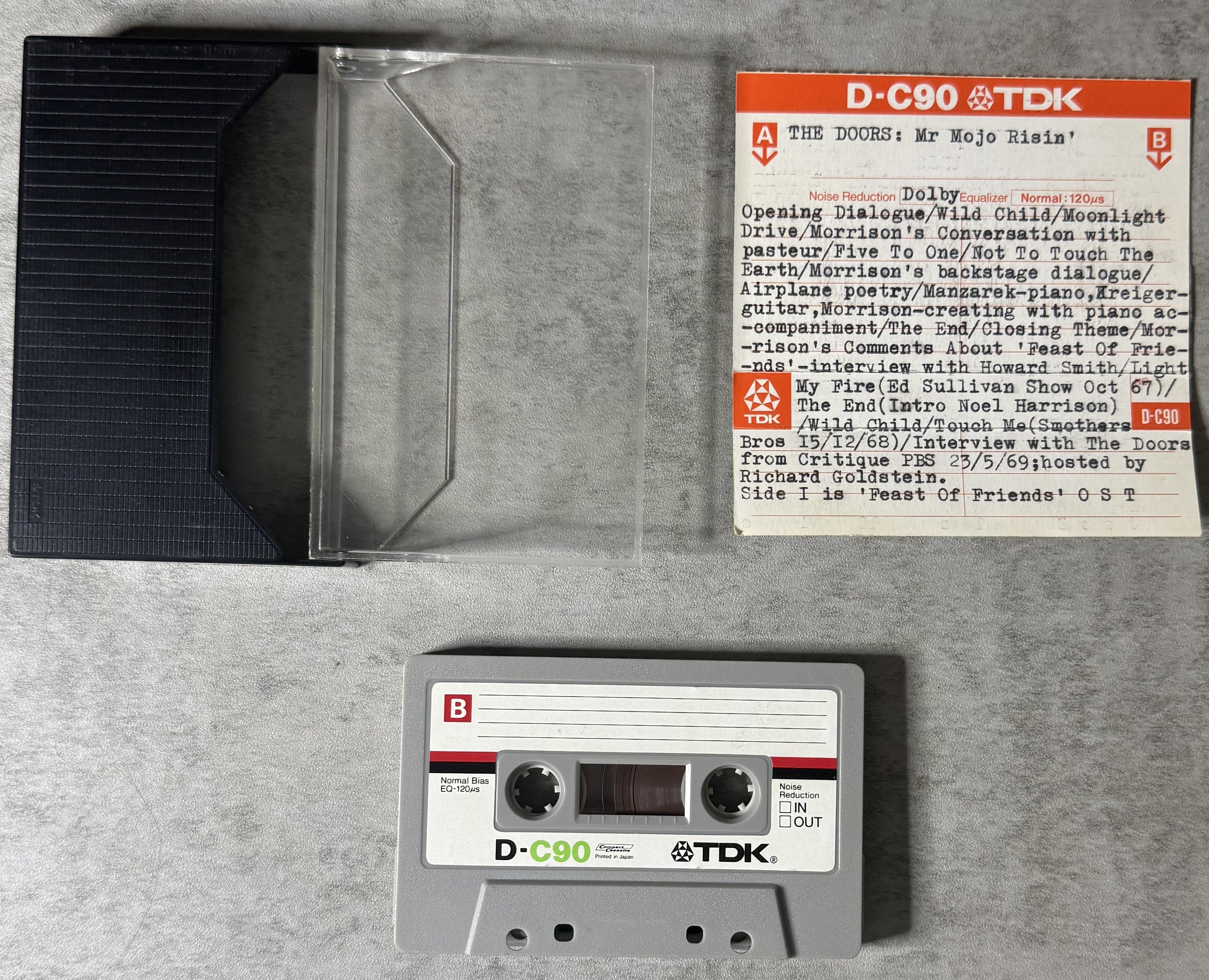 Doors - Greatest Hits + 6 More Cassettes Imports 1960s Psychedelic Jim Morrison