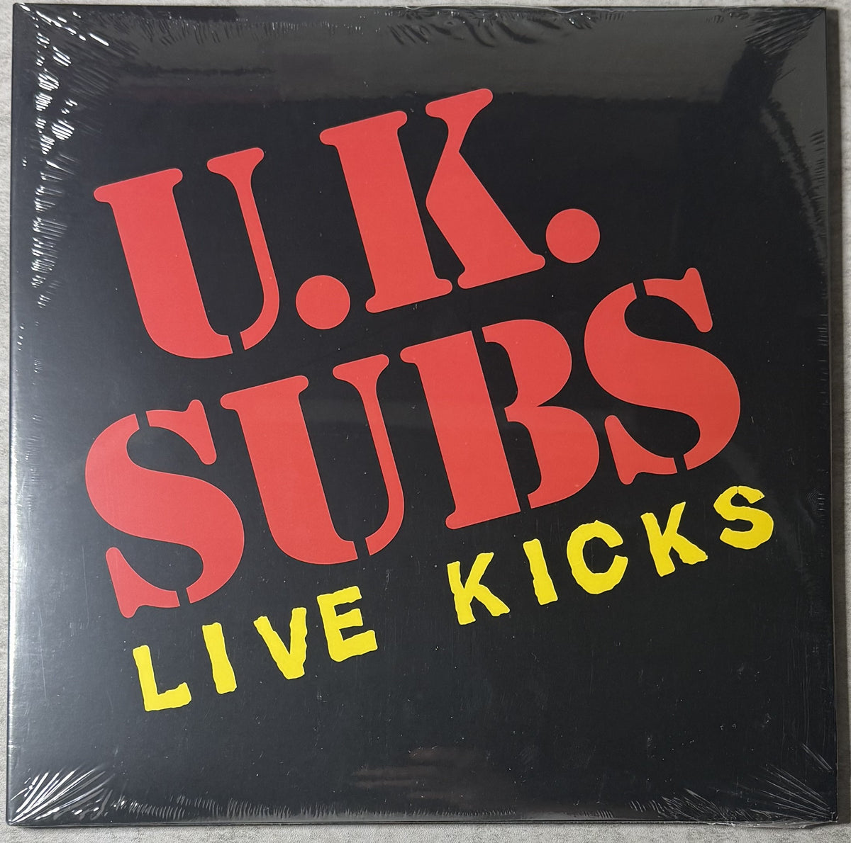 Sealed New Punk LPs - UK Subs Dead Kennedys Iggy The Clash Vice Squad & others