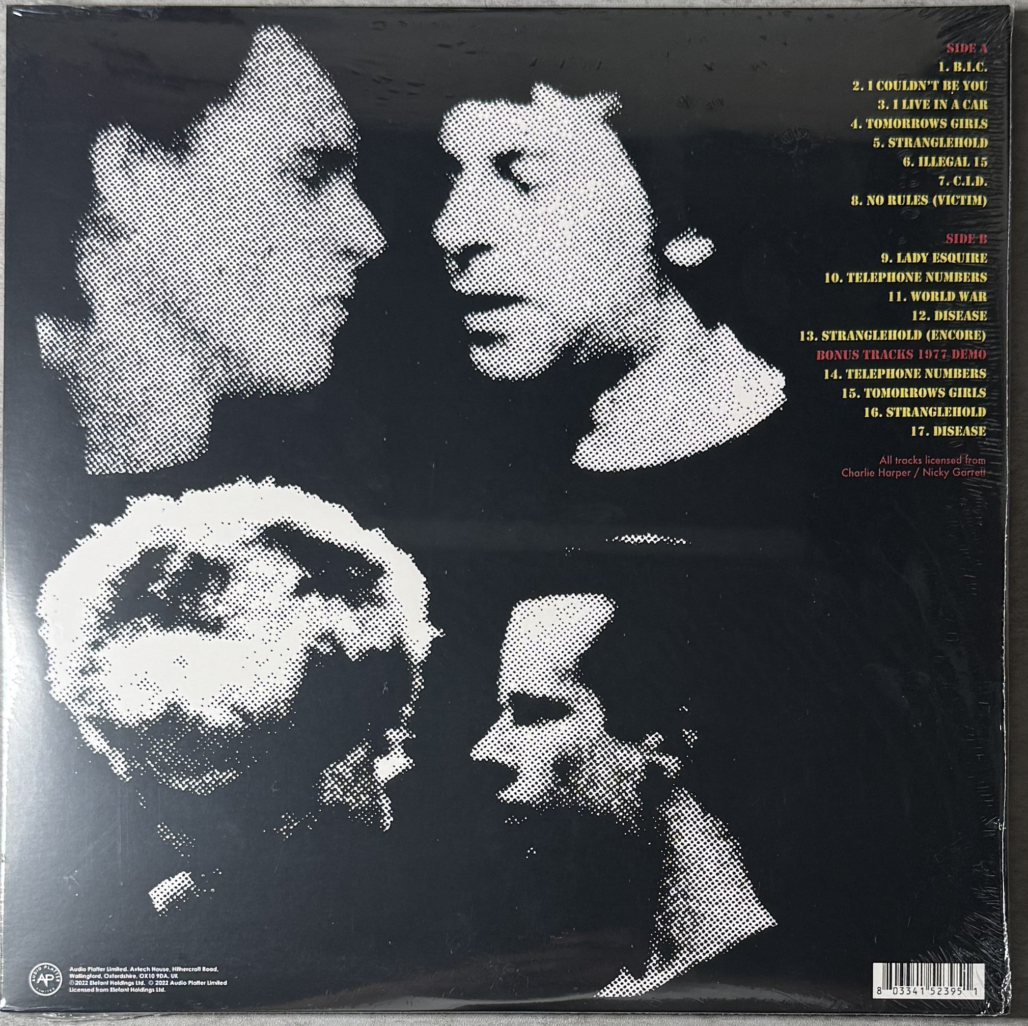 SEALED/NM Punk LPs - UK Subs Dead Kennedys Iggy The Clash Vice Squad & others