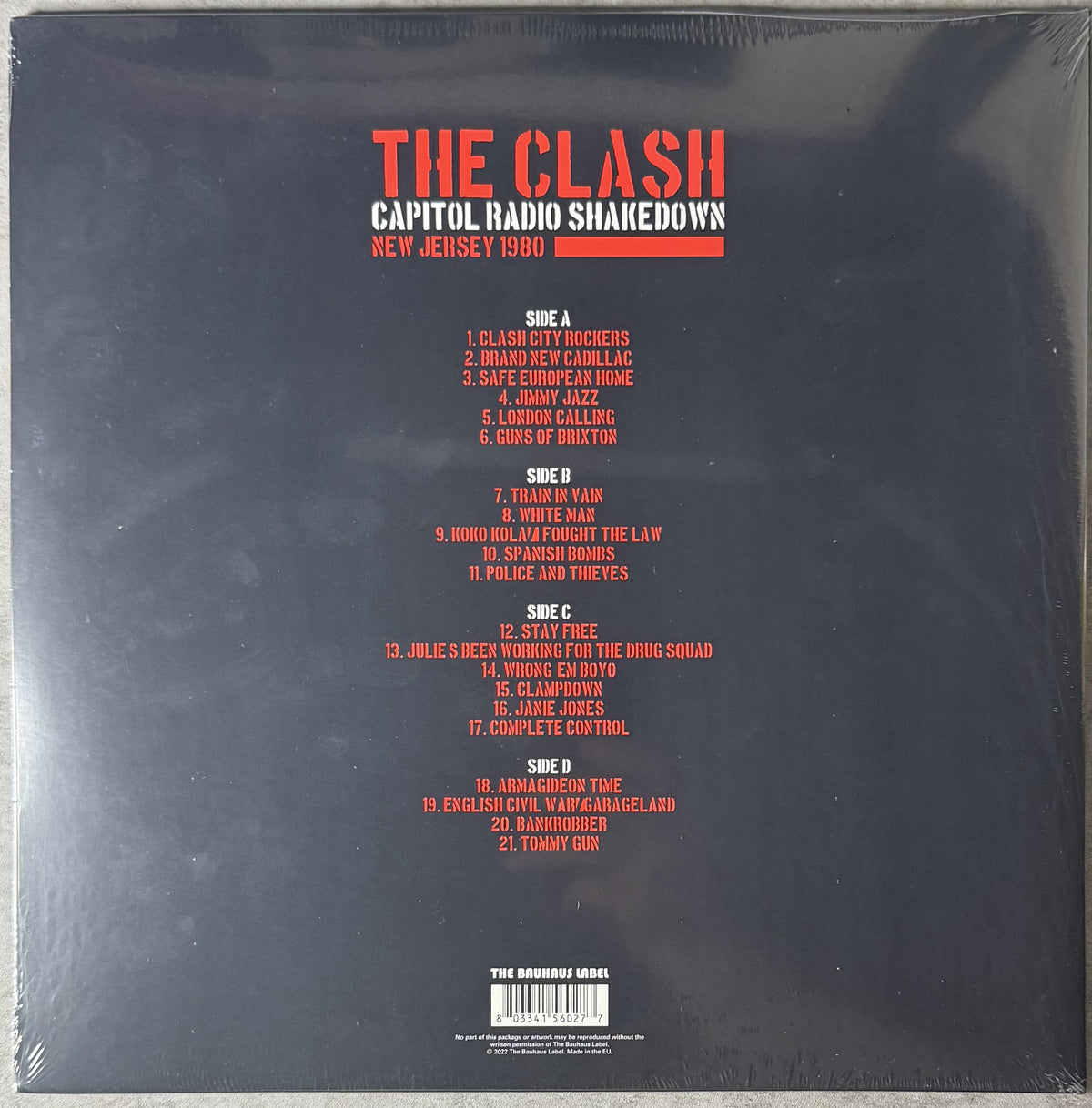 Sealed New Punk LPs - UK Subs Dead Kennedys Iggy The Clash Vice Squad & others