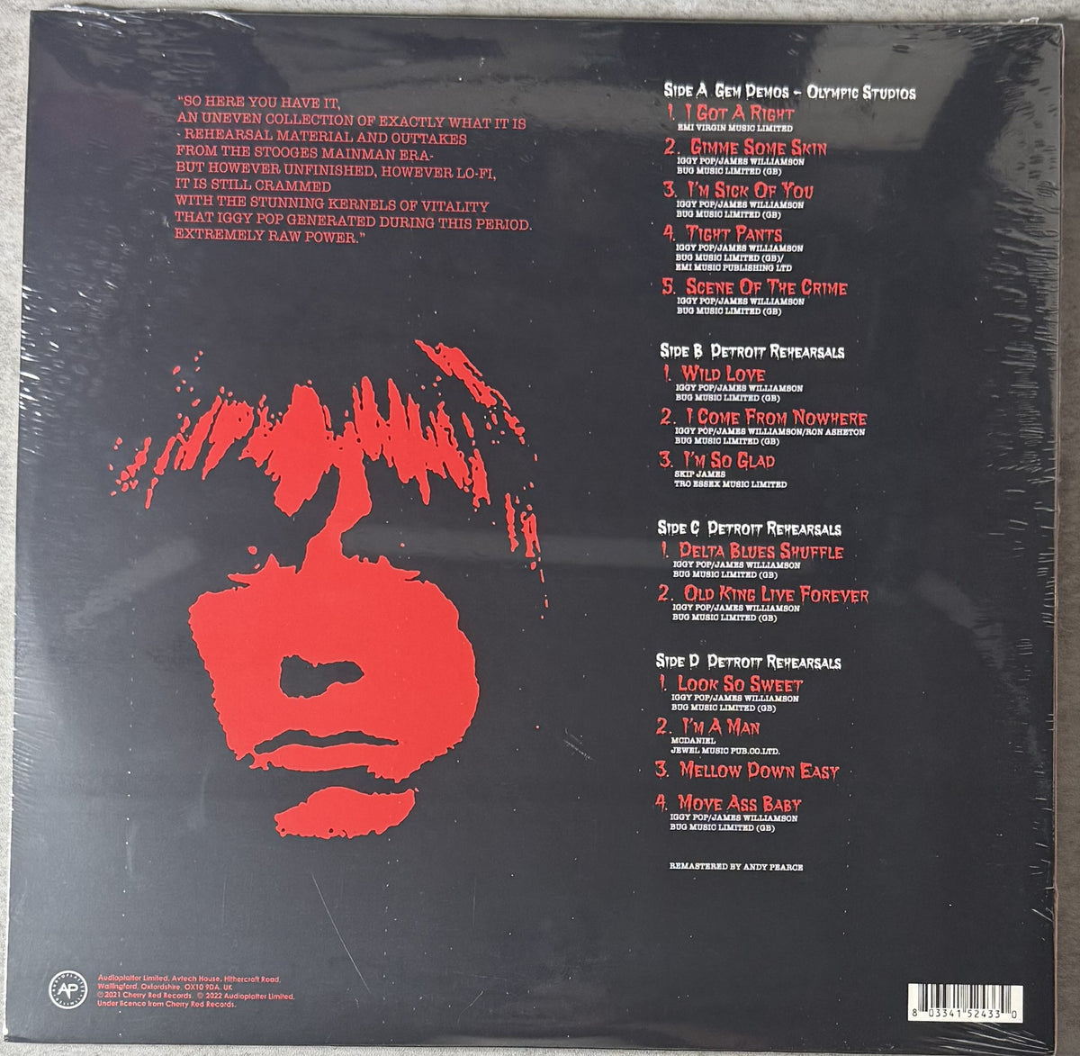 Sealed New Punk LPs - UK Subs Dead Kennedys Iggy The Clash Vice Squad & others