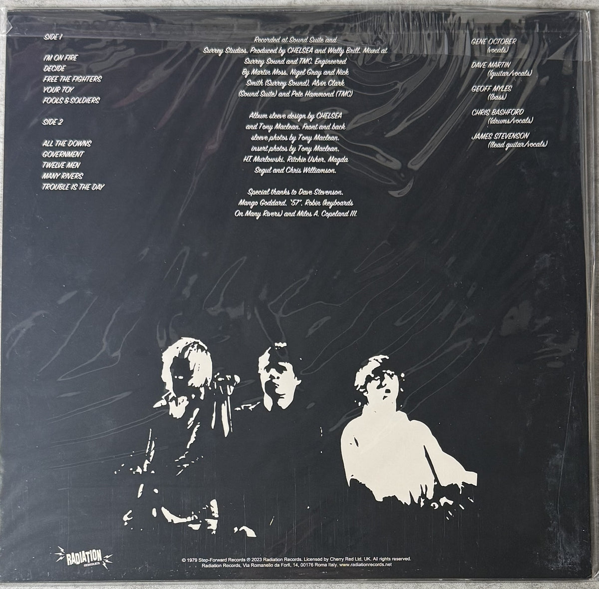 Sealed New Punk LPs - UK Subs Dead Kennedys Iggy The Clash Vice Squad & others