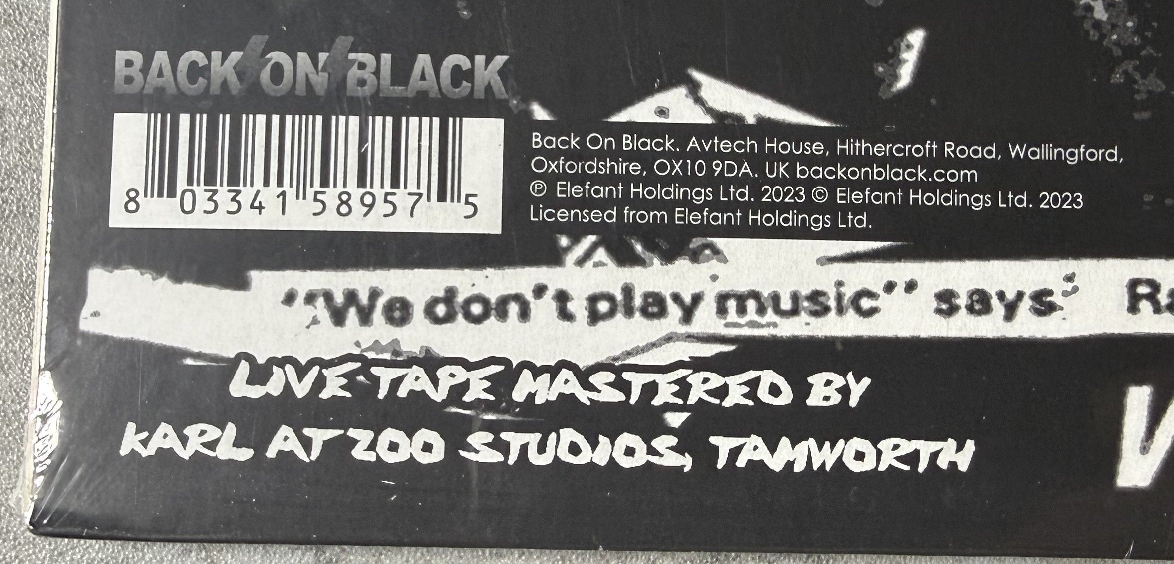 SEALED/NM Punk LPs - UK Subs Dead Kennedys Iggy The Clash Vice Squad & others