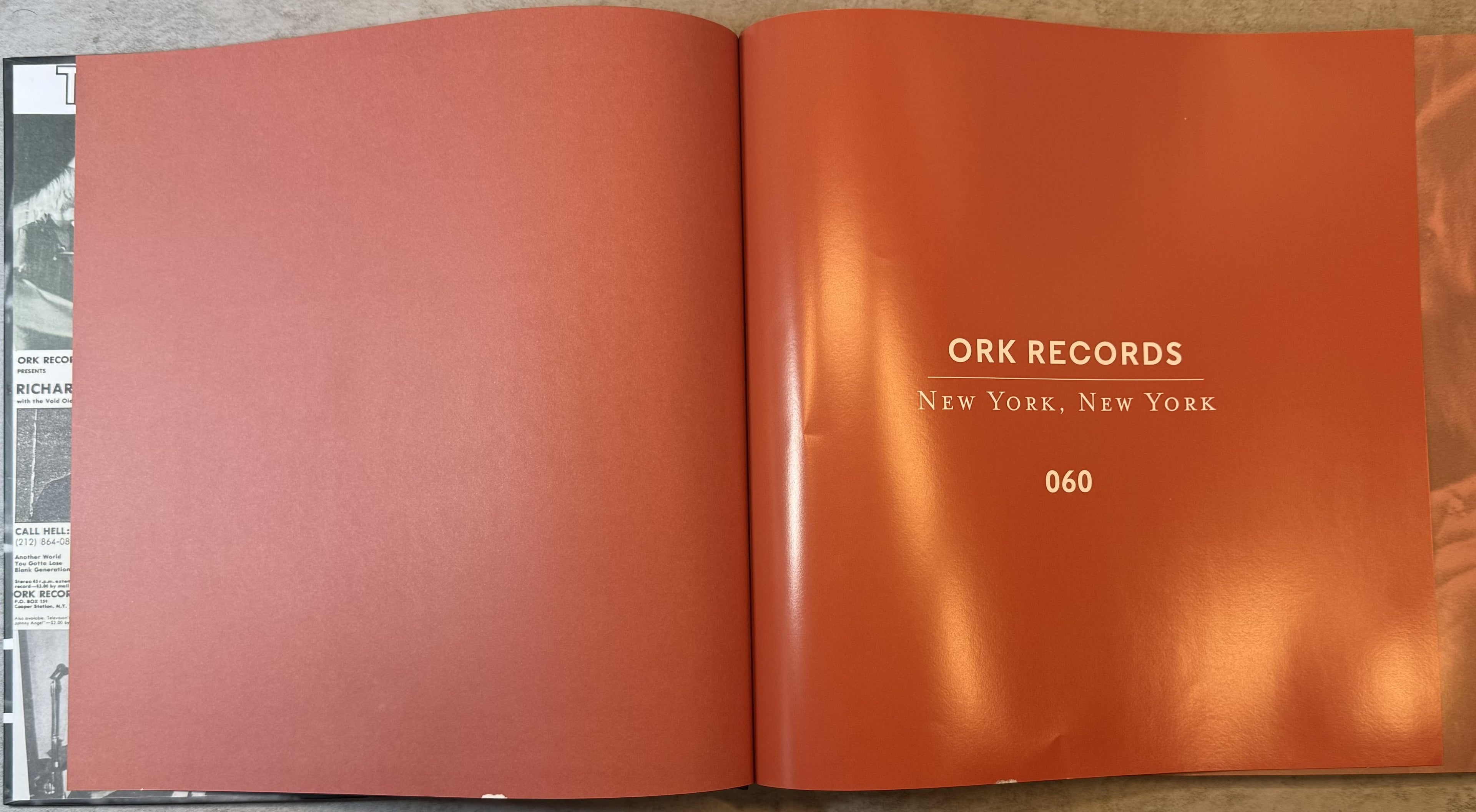 Ork Records: New York, New York - Numero Group Box Set Strong VG++ 4xLP 2015