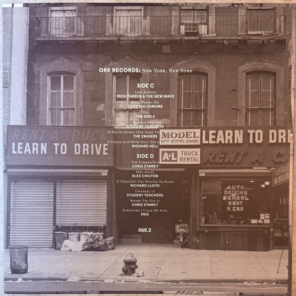 Ork Records: New York, New York - Numero Group Box Set Strong VG++ 4xLP 2015