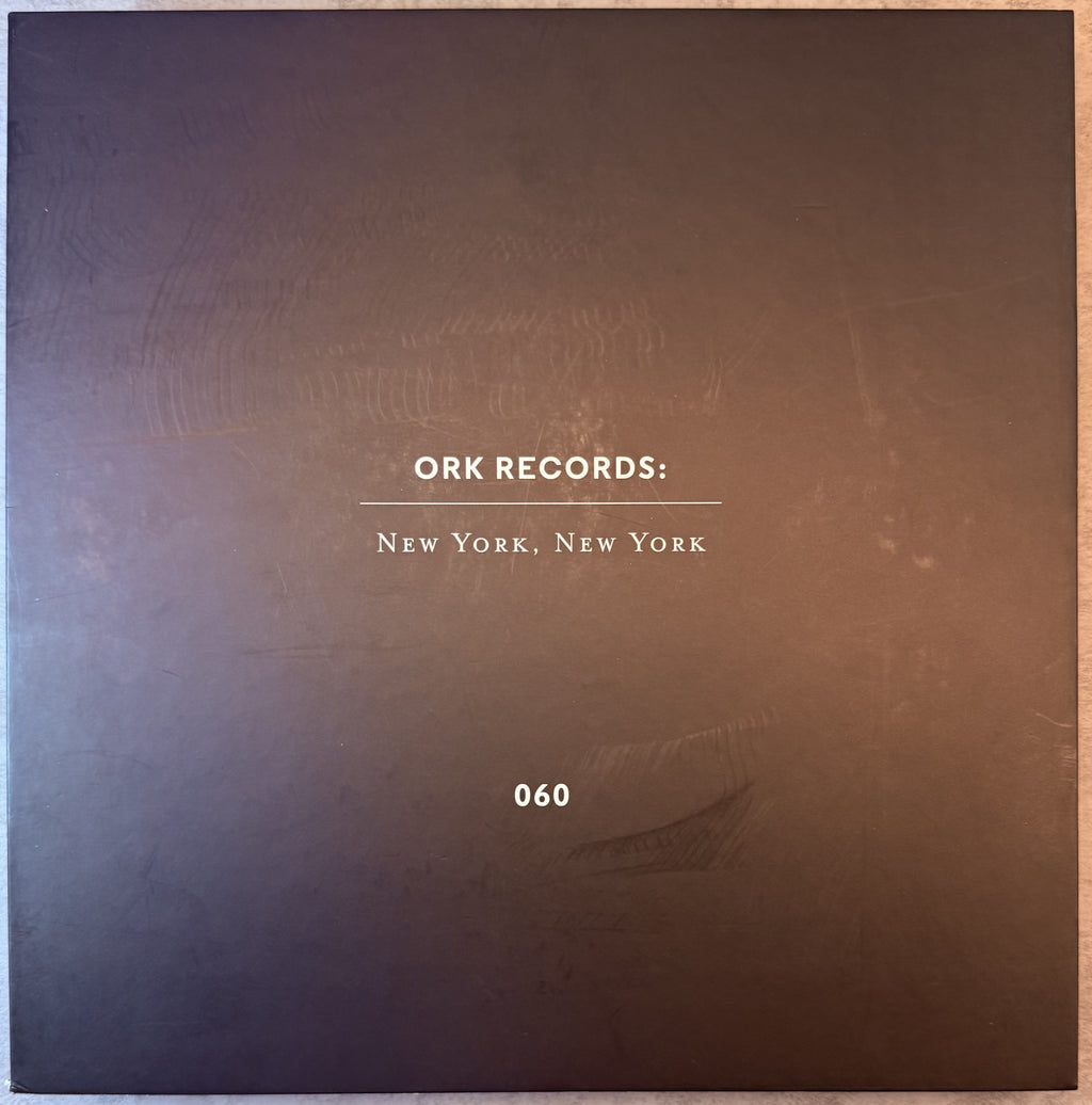 Ork Records: New York, New York - Numero Group Box Set Strong VG++ 4xLP 2015