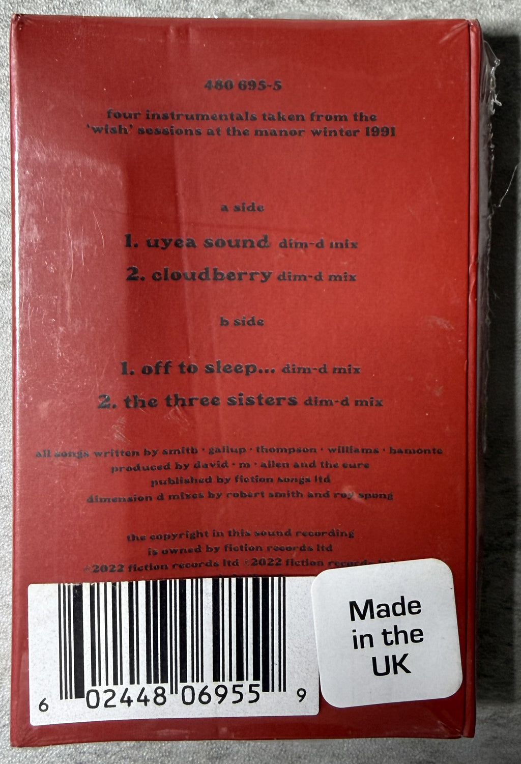 The Cure - Lost Wishes - Cassette 2022 European Release SEALED/NM Ltd Edtn 3,500