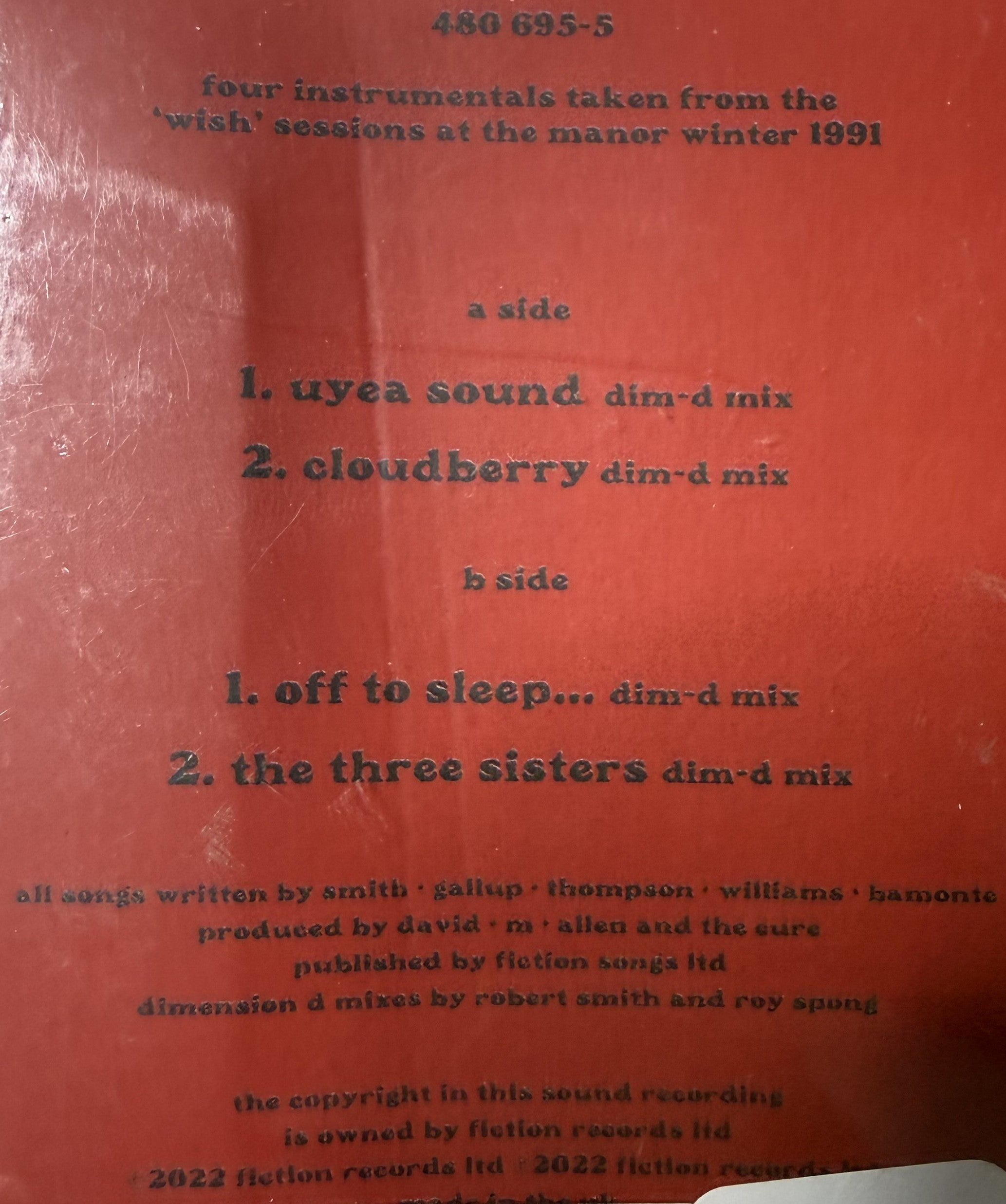 The Cure - Lost Wishes - Cassette 2022 European Release SEALED/NM Ltd Edtn 3,500