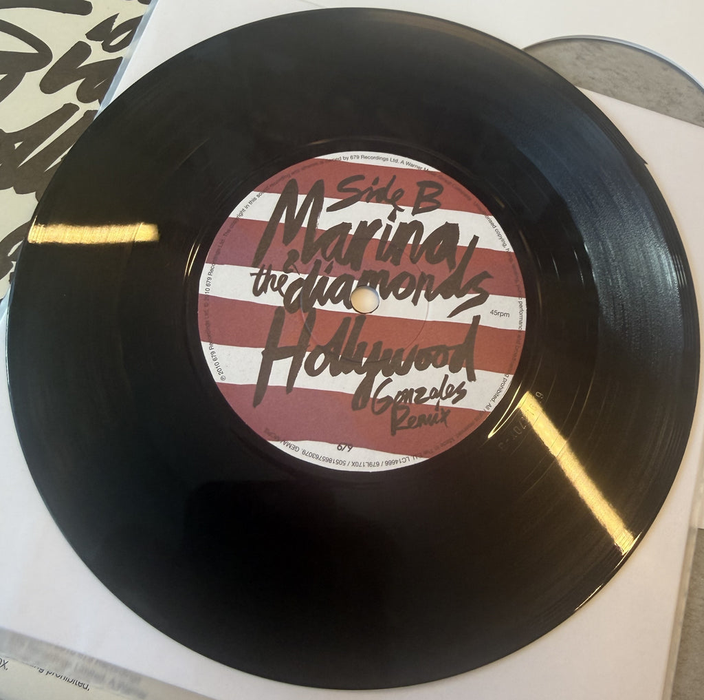 AUTOGRAPHED Marina & The Diamonds - Hollywood - NM/NM UK Import Ltd Edtn (300)