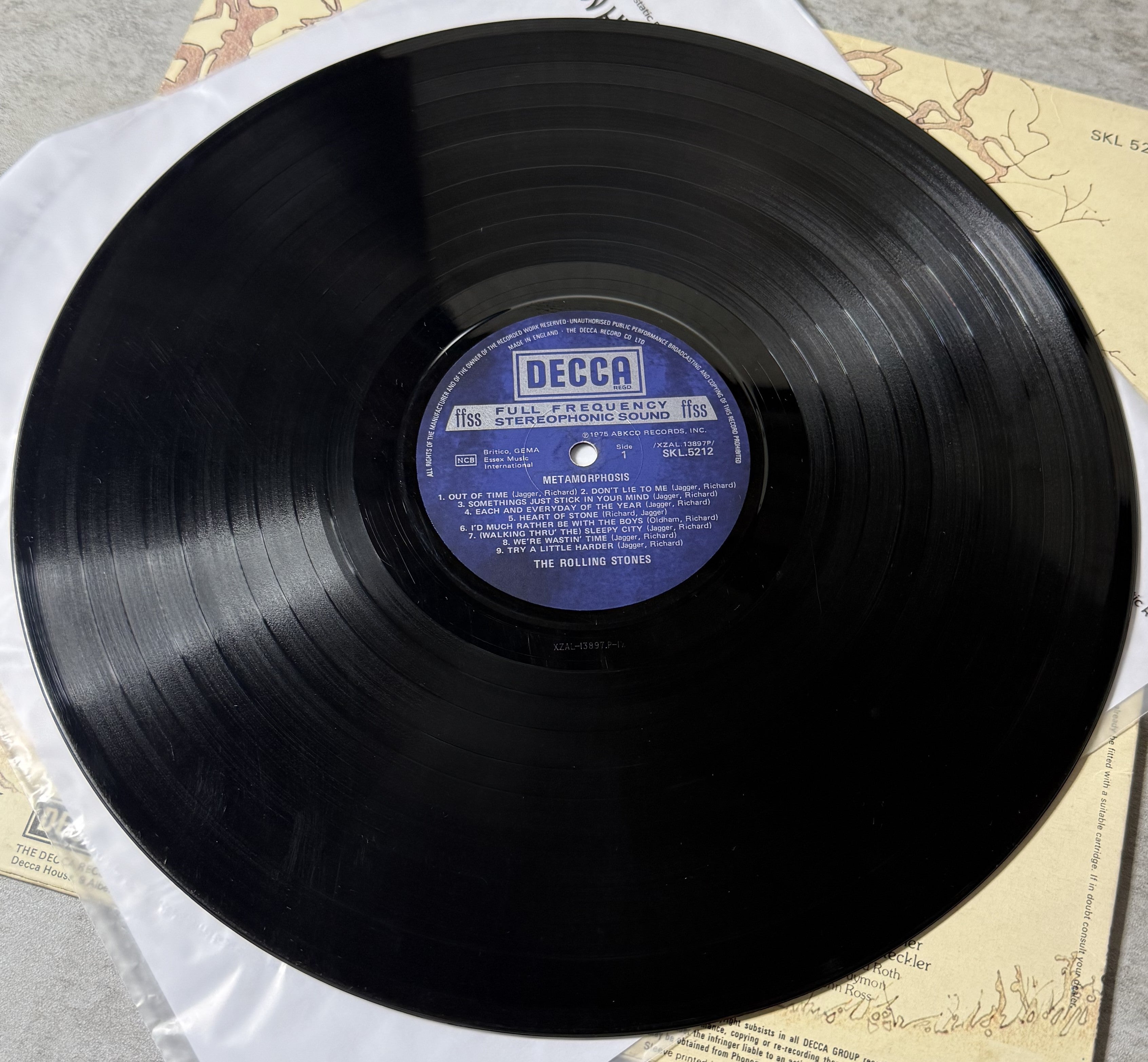 The Rolling Stones - Metamorphosis - 1975 UK 1st Press G+/VG (see description)