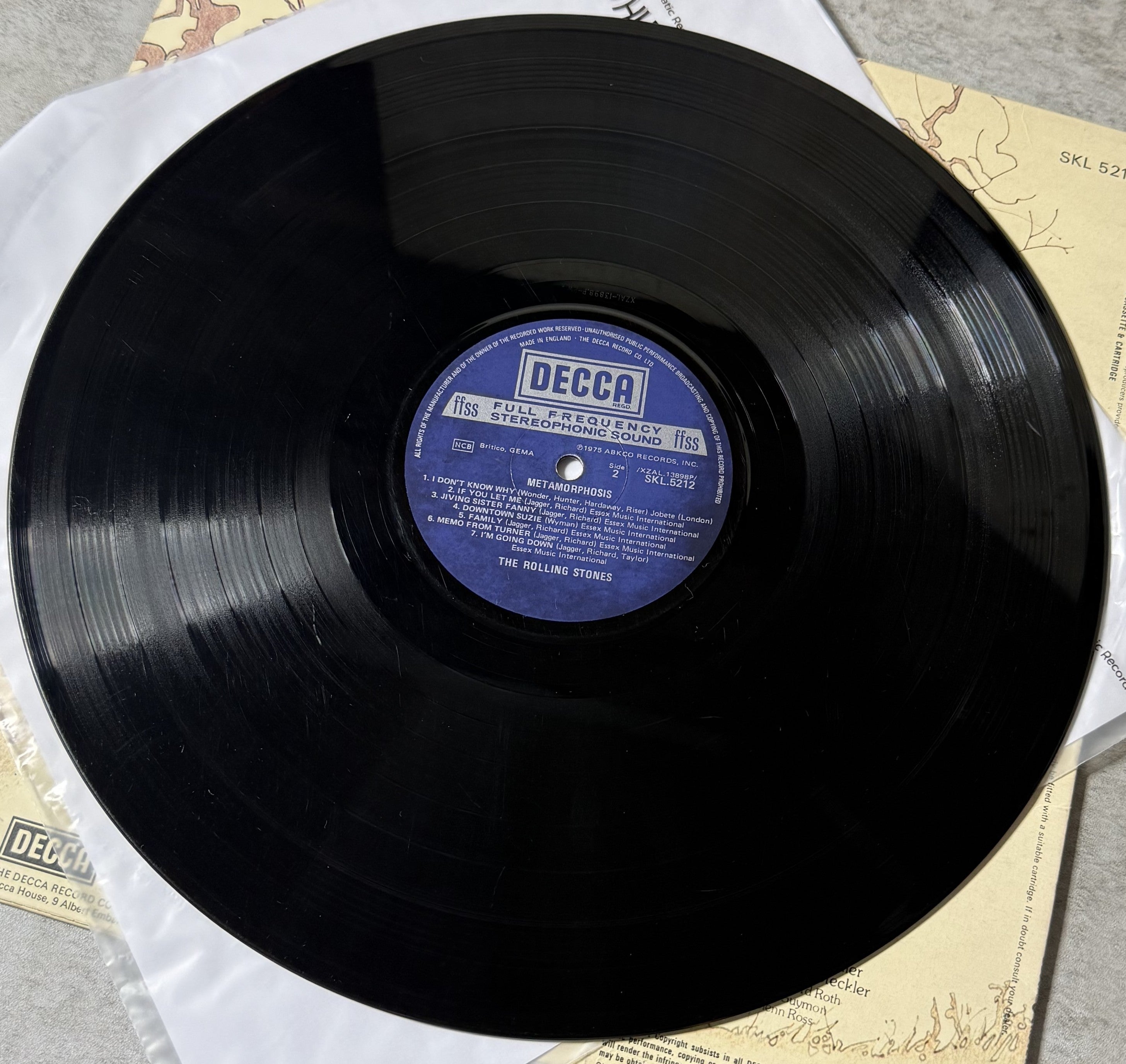 The Rolling Stones - Metamorphosis - 1975 UK 1st Press G+/VG (see description)