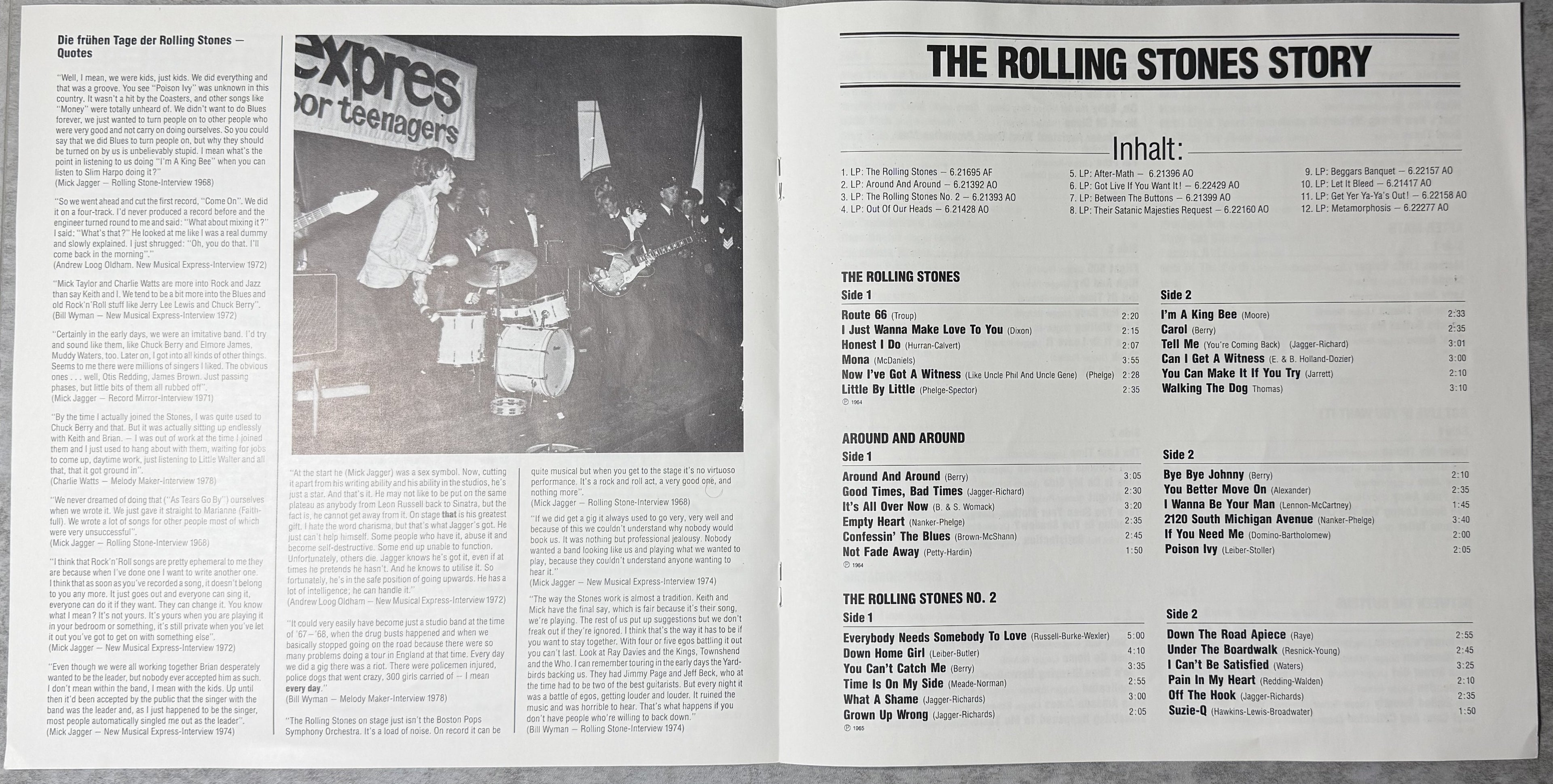 The Rolling Stones Story Box Set - 1980 Germany 1st Press