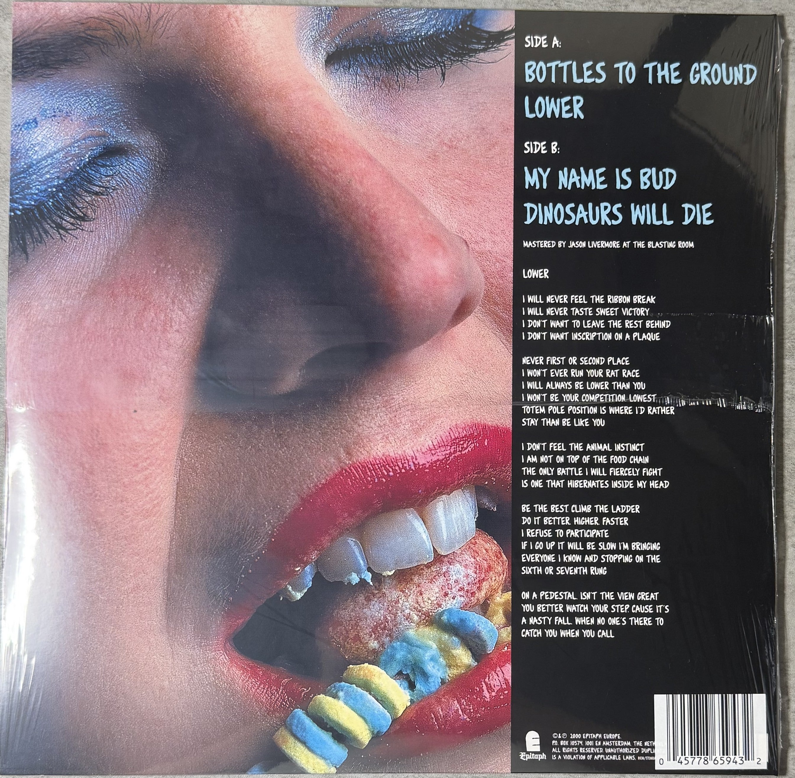 NOFX - Bottles To The Ground - SEALED/NM 2025 Ltd Edtn 1,500 Pressed on Color Vinyl