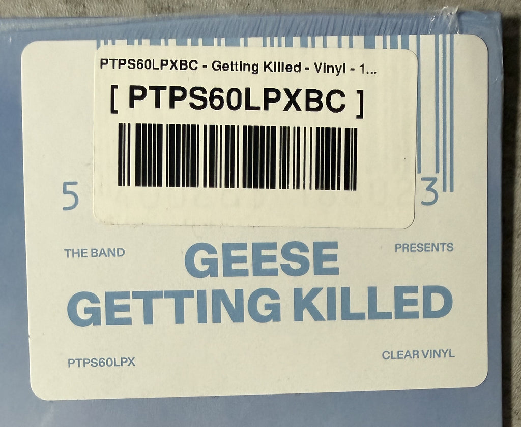 Geese - Getting Killed - SEALED/NM 2025 Clear Vinyl Canada Import
