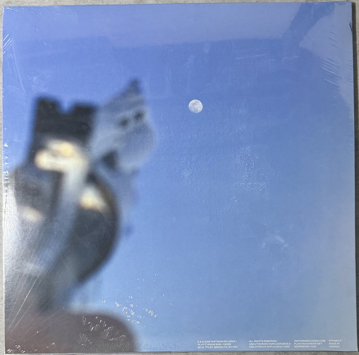 Geese - Getting Killed - Sealed New 2025 Clear Vinyl Canada Import