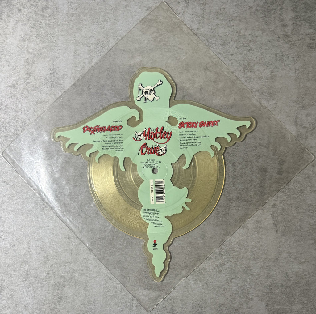 Motley Crue - Dr. Feelgood 1989 UK Import - Collector Shaped Picture Disc VG+