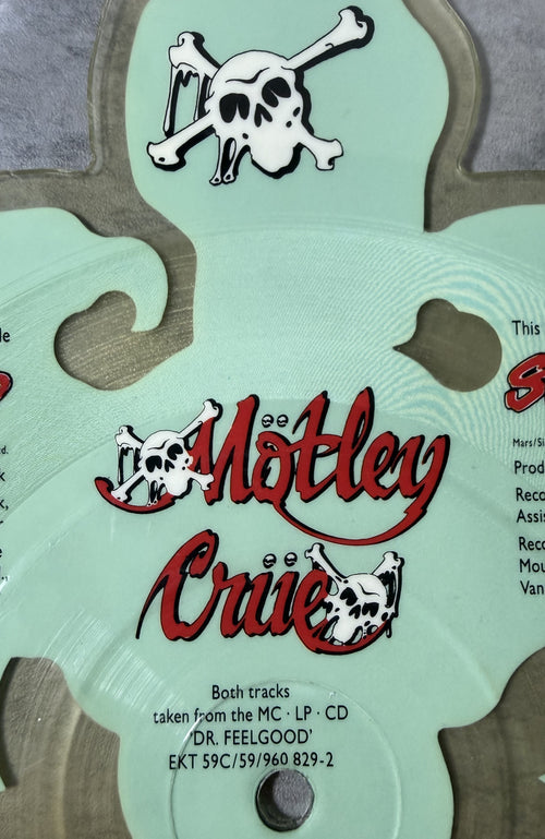 Motley Crue - Dr. Feelgood 1989 UK Import - Collector Shaped Picture Disc VG+