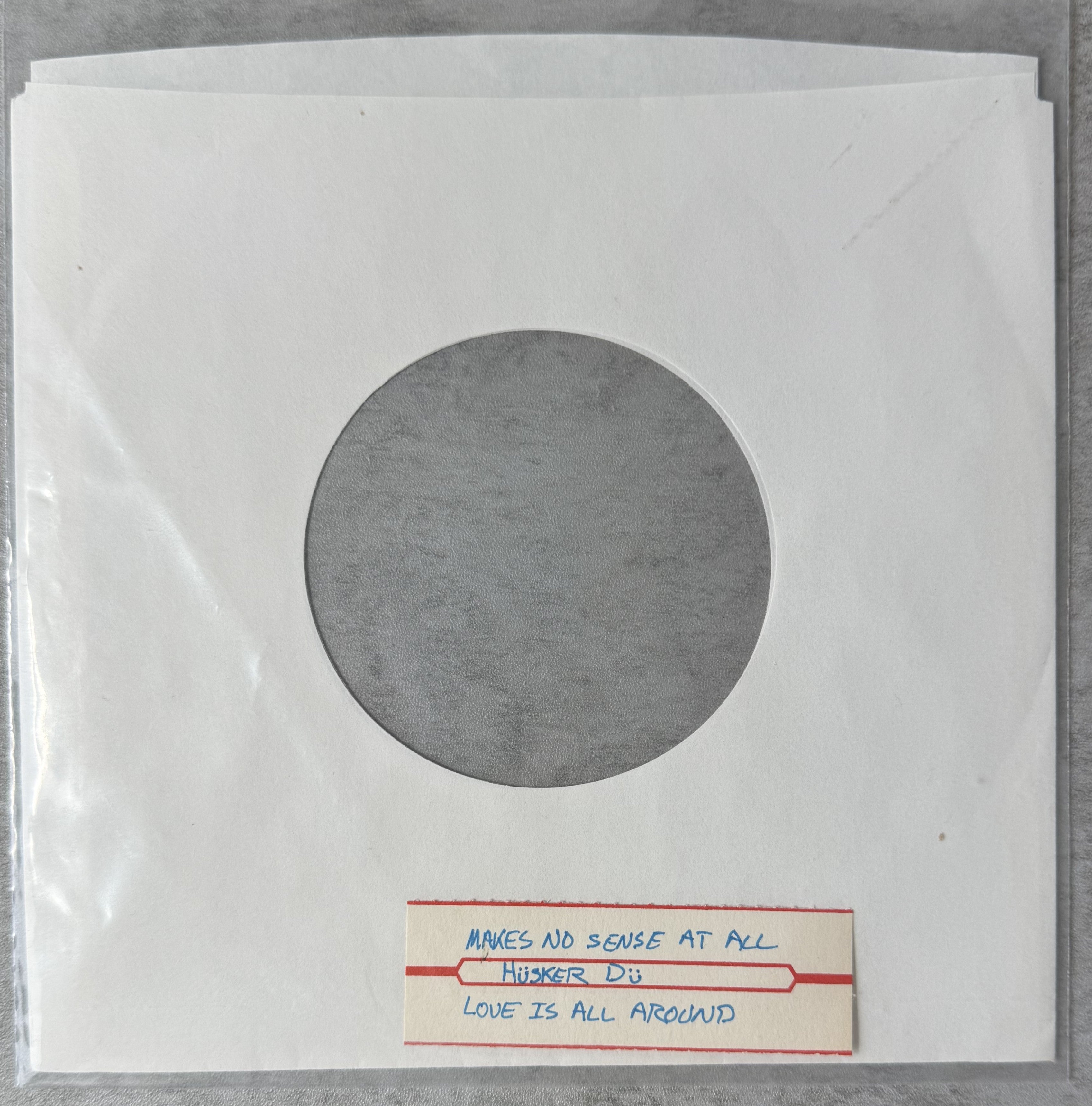 Husker Du 2-pack of 7" singles - Eight Miles High & Makes No Sense At All 1984/85 VG+ vinyl