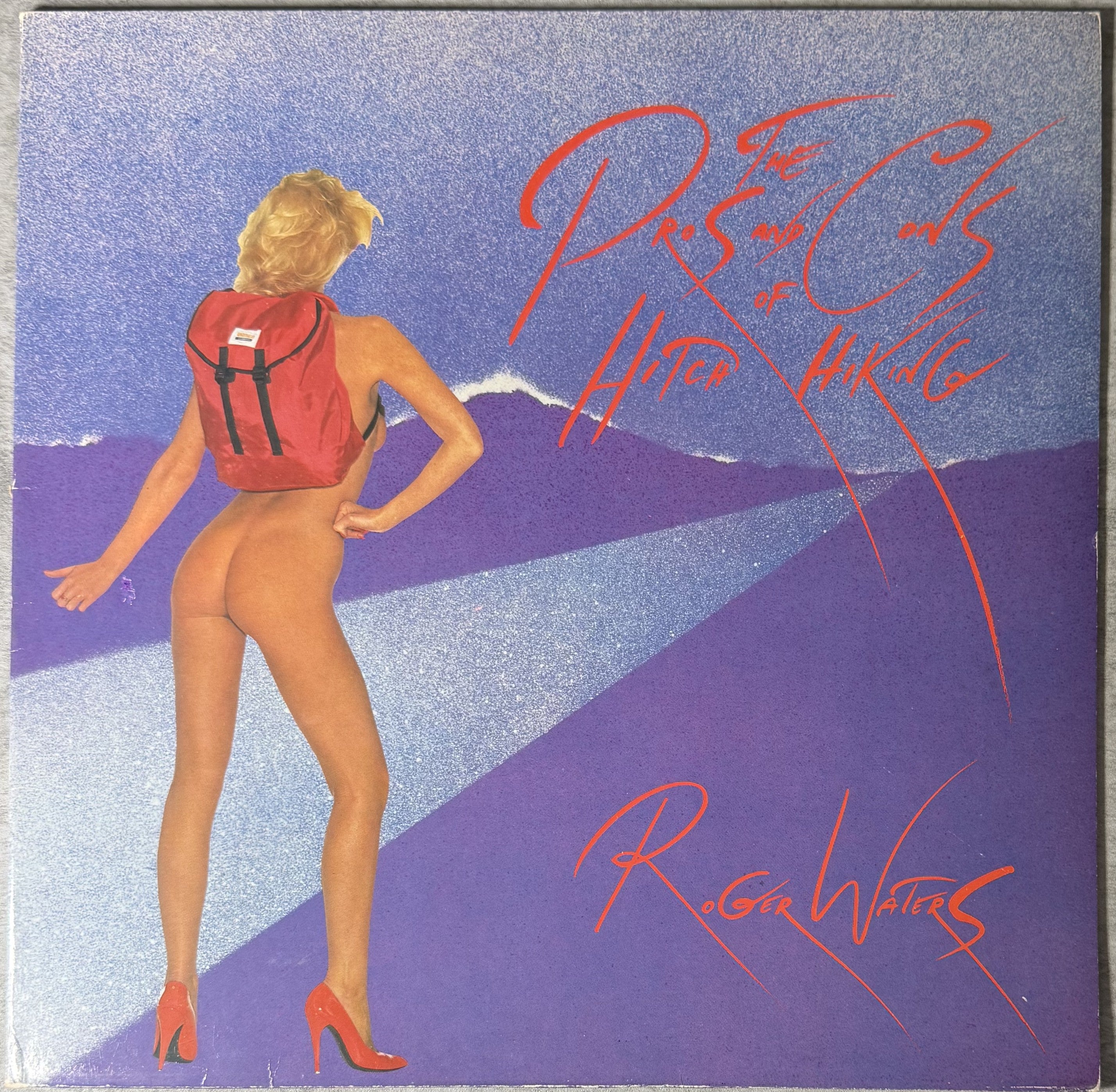Roger Waters - The Pros And Cons Of Hitch Hiking - 1984 Euro 1st Press - Holland Gatefold VG/VG+