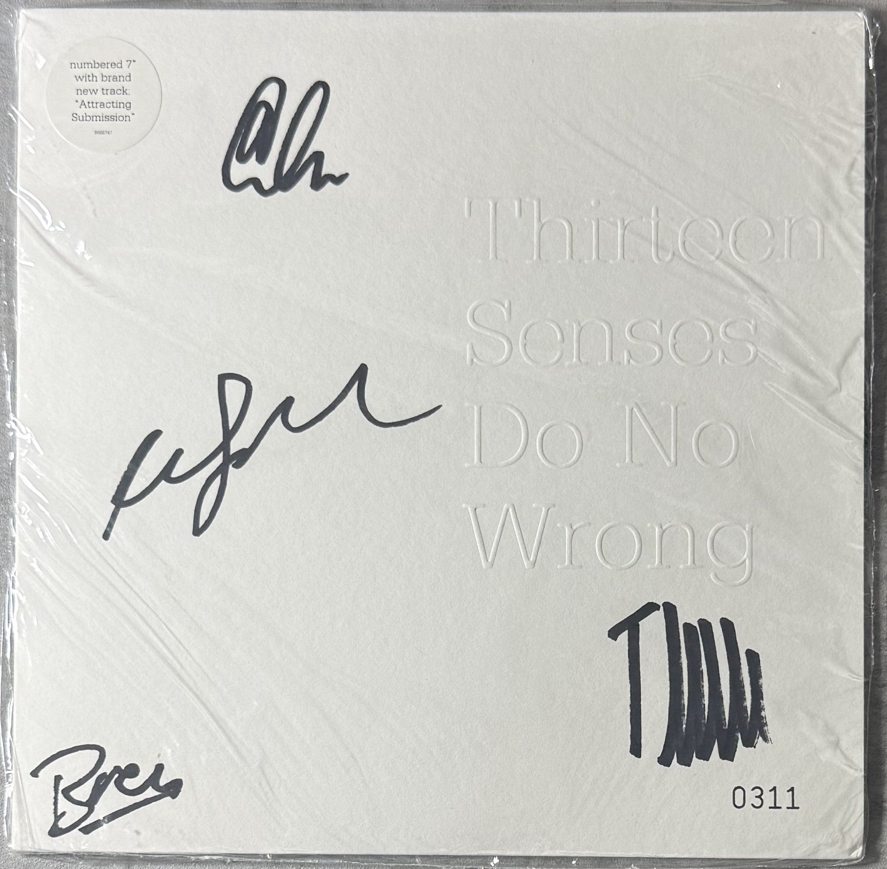 AUTOGRAPHED - Thirteen Senses - Do No Wrong - 2004 UK Import SEALED NM/VG+ Ltd Edtn #0311
