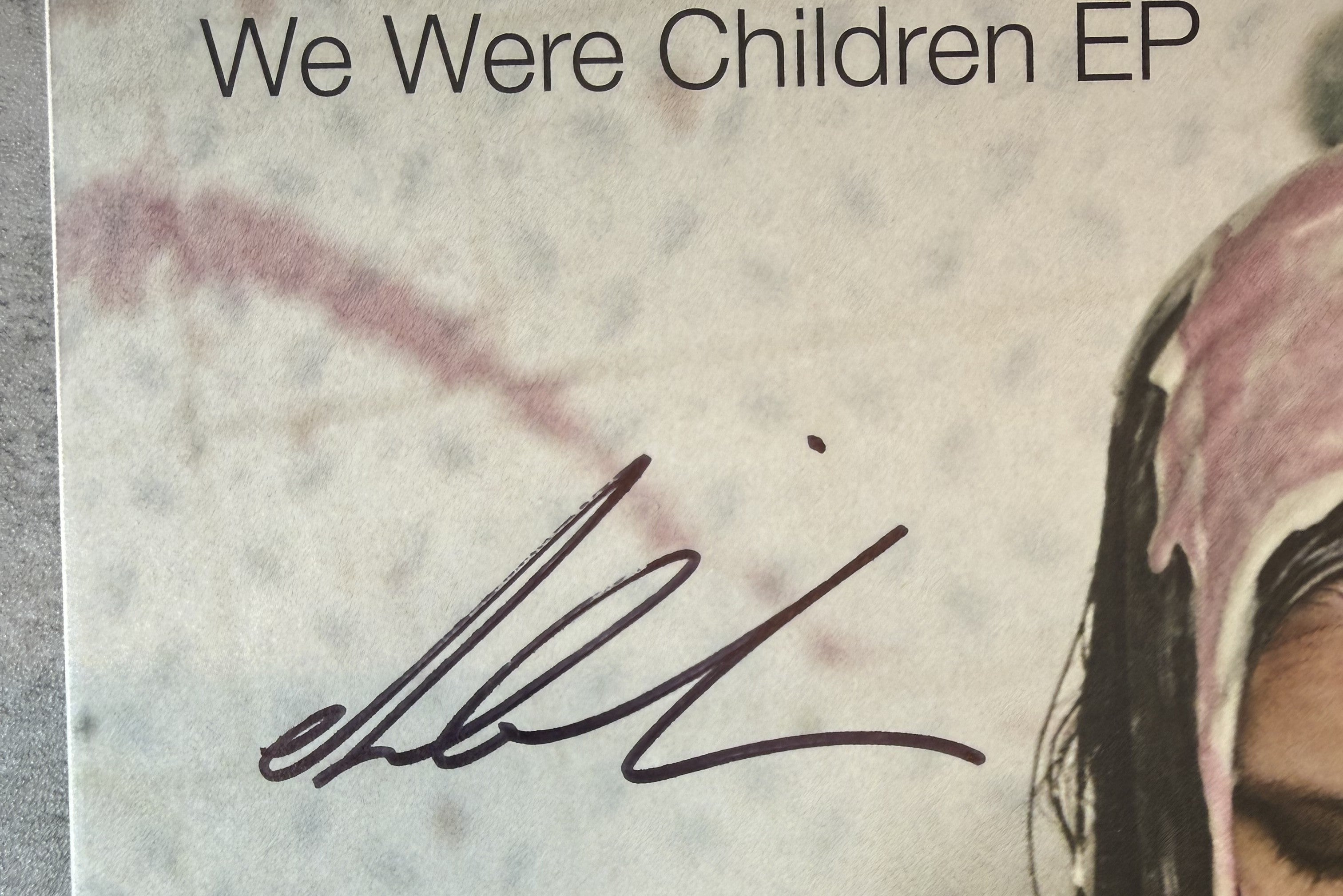 AUTOGRAPHED Tribes - We Were Children EP - 2011 UK Import Strong VG+/NM