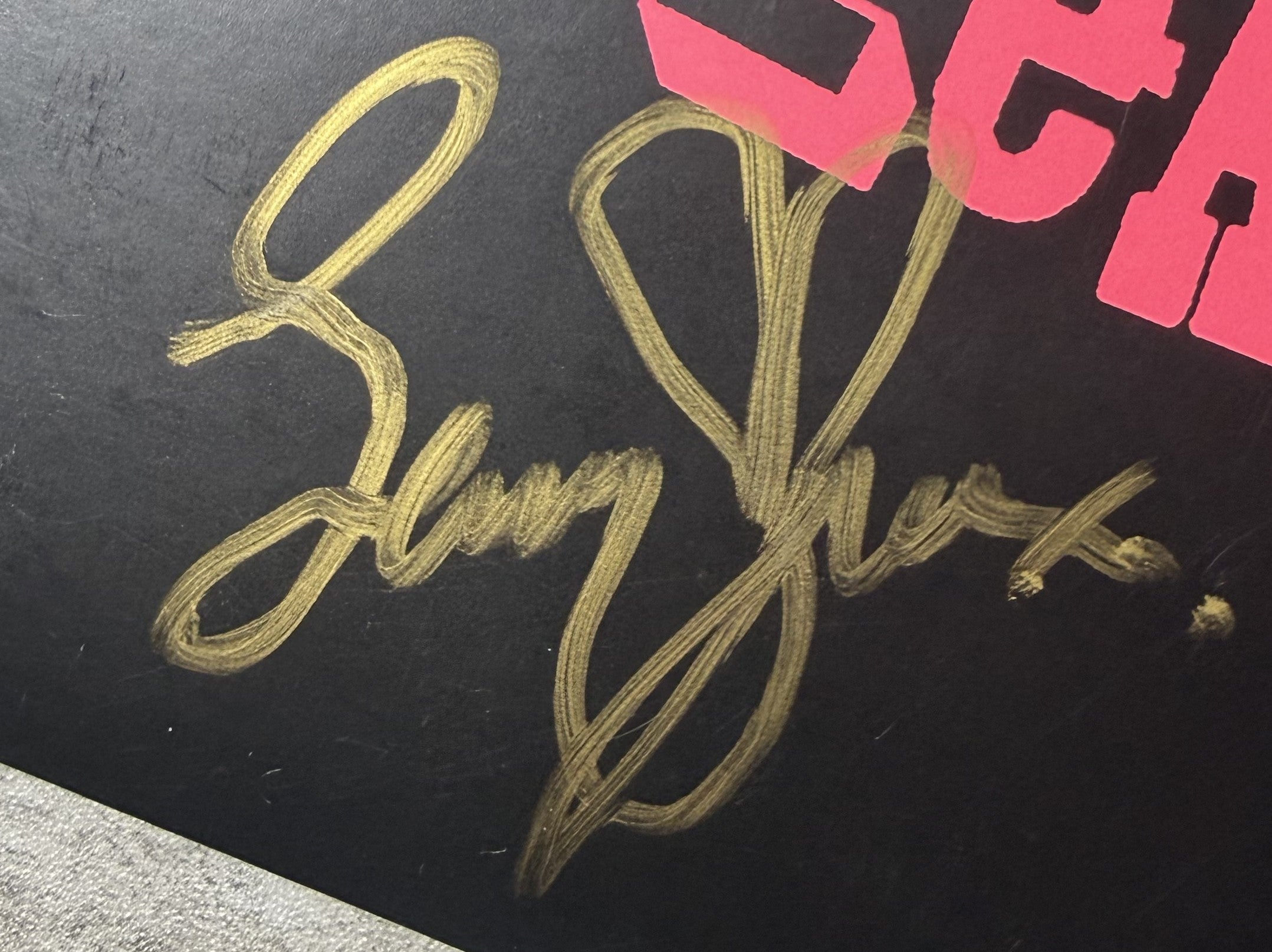 AUTOGRAPHED - Kid British Leave London EP - UK Import, Ltd Edtn Pink Vinyl NM/VG+