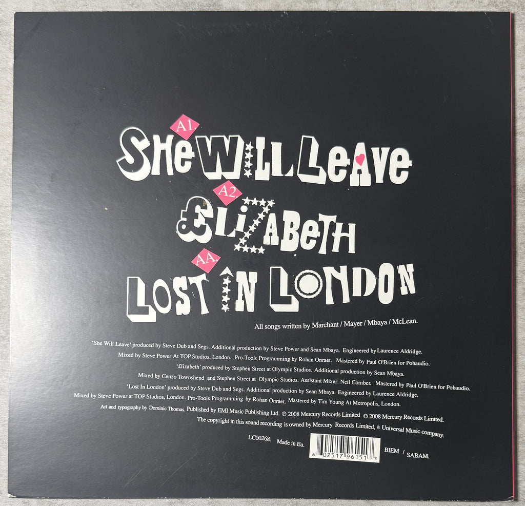 AUTOGRAPHED - Kid British Leave London EP - UK Import, Ltd Edtn Pink Vinyl NM/VG+