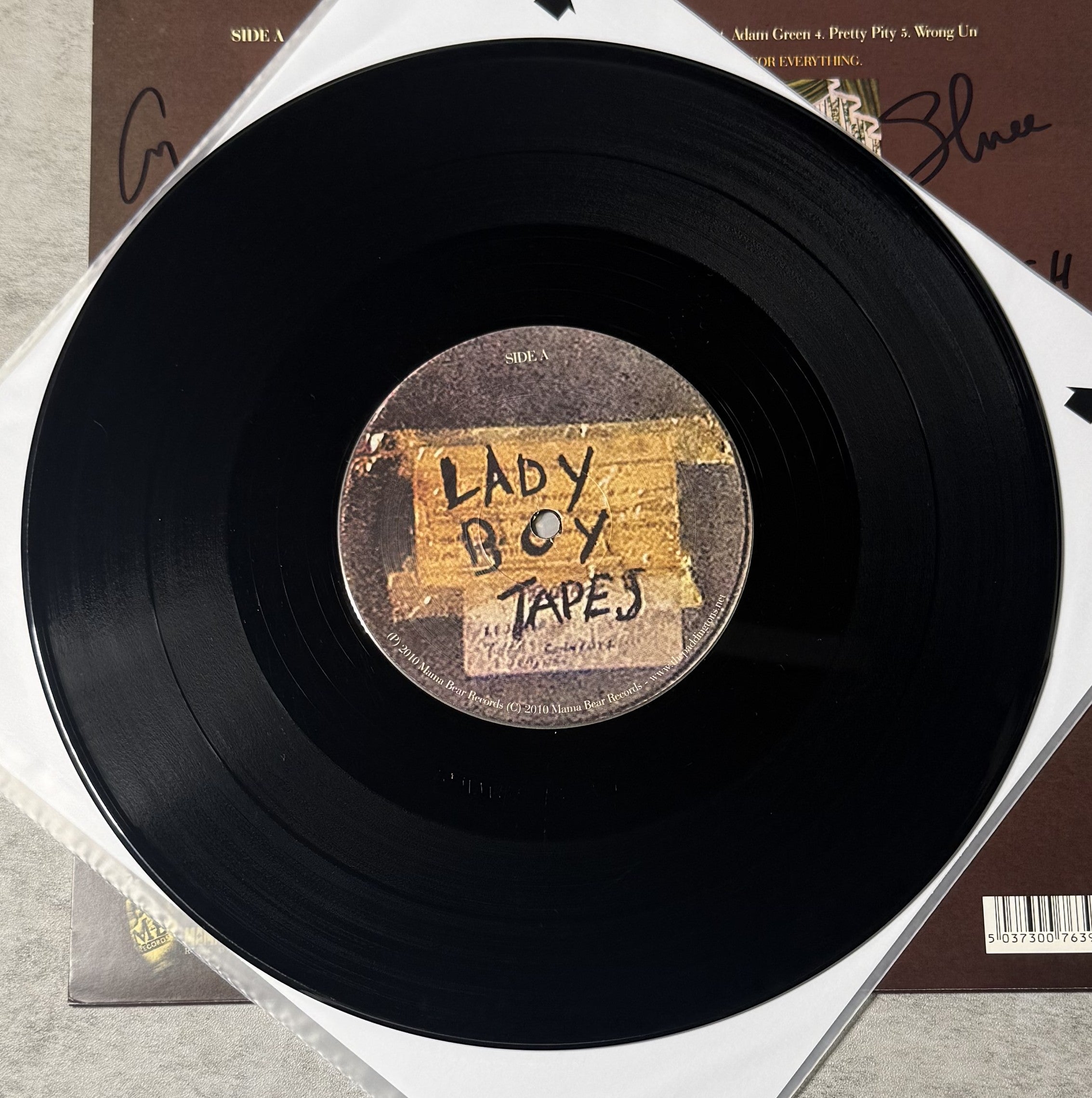AUTOGRAPHED The Paddingtons - The Lady Boy Tapes 10" EP - 2010 UK RSD VG+/VG+