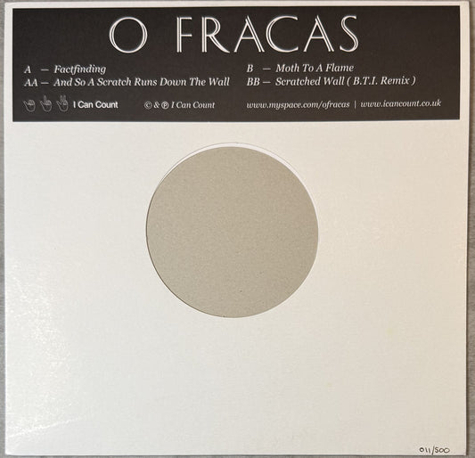 AUTOGRAPHED O Fracas - Factfinding EP 10" UK Import Ltd Edtn #'d (#011/500) SVG+