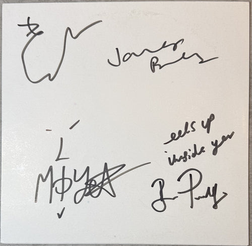 AUTOGRAPHED O Fracas - Factfinding EP 10" UK Import Ltd Edtn #'d (#011/500) SVG+